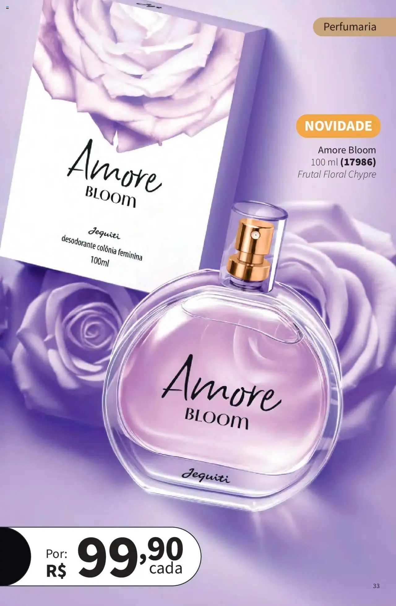 Encarte de Jequiti - Revista 06/2025 21 de abril até 16 de maio 2025 - Pagina 33