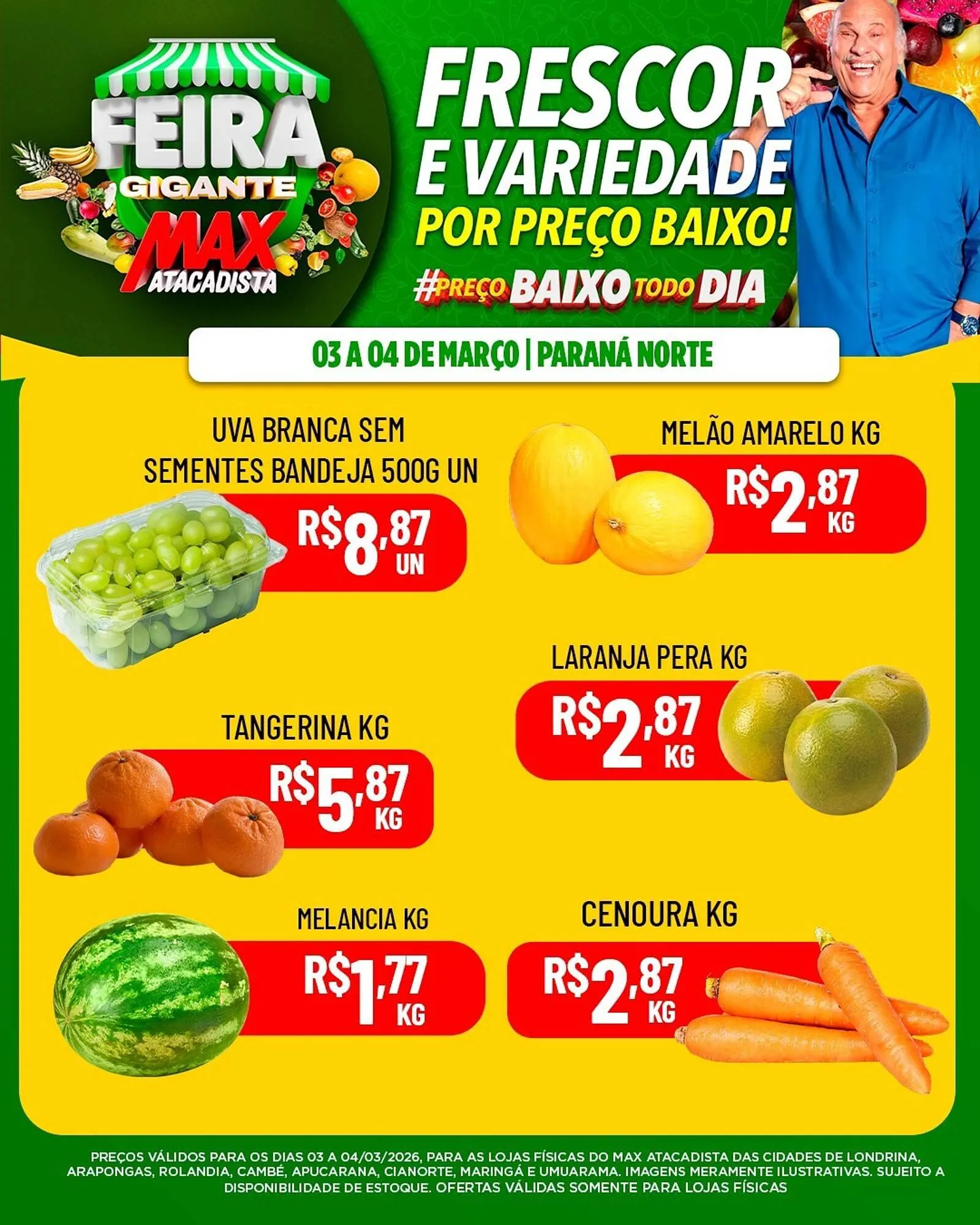 Encarte de Encarte Max Atacadista 3 de março até 4 de março 2026 - Pagina 2