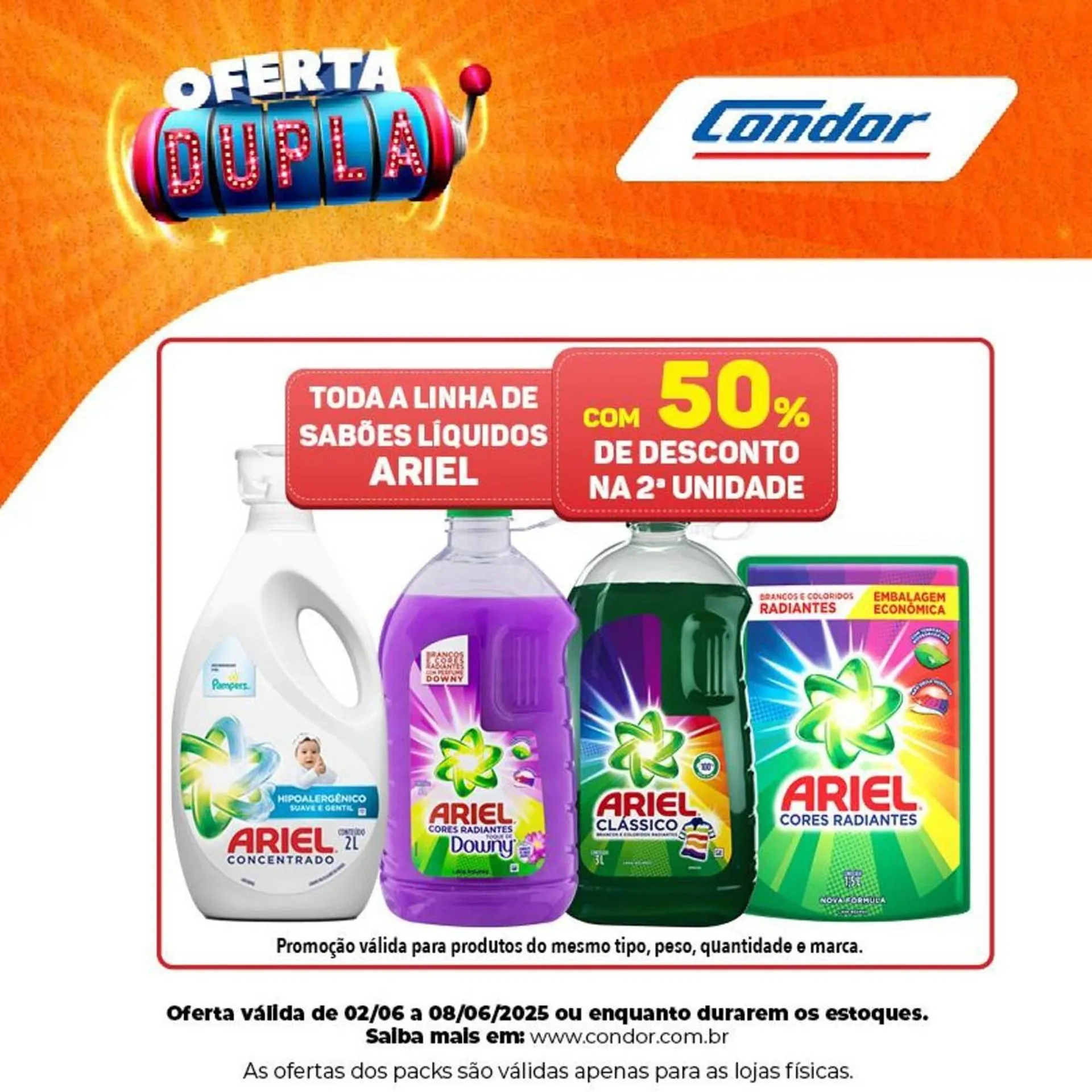 Encarte de Catálogo Supermercados Condor 6 de junho até 8 de junho 2025 - Pagina 2