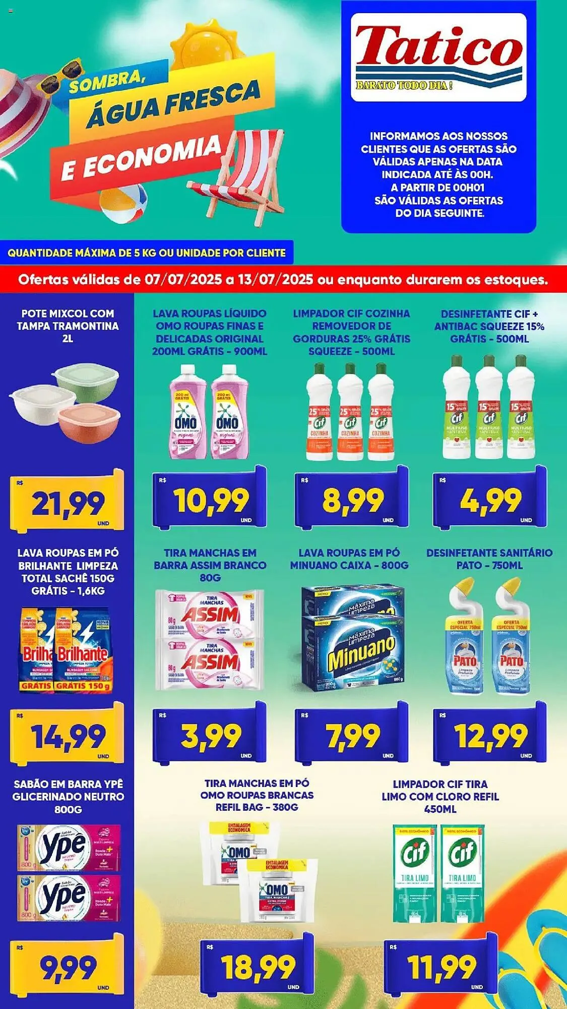 Encarte de Catálogo Tatico 7 de julho até 14 de julho 2025 - Pagina 7