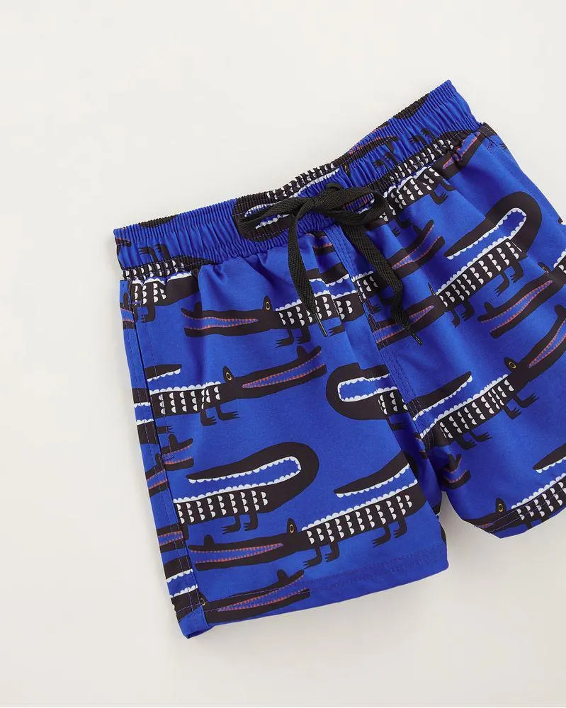 Short Nino Jacarudo Azul
