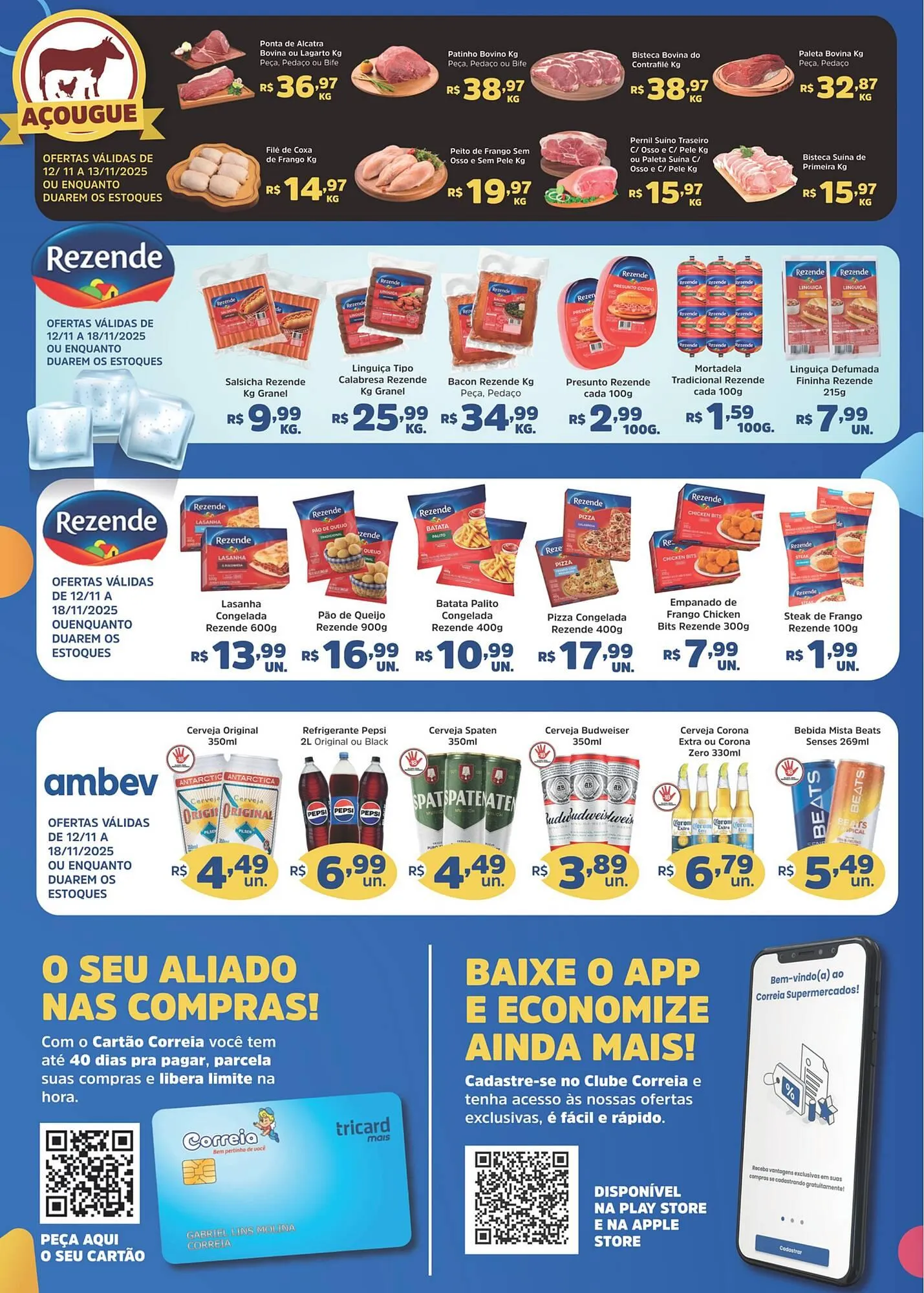 Encarte de Catálogo Supermercados Correia 12 de novembro até 18 de novembro 2025 - Pagina 3