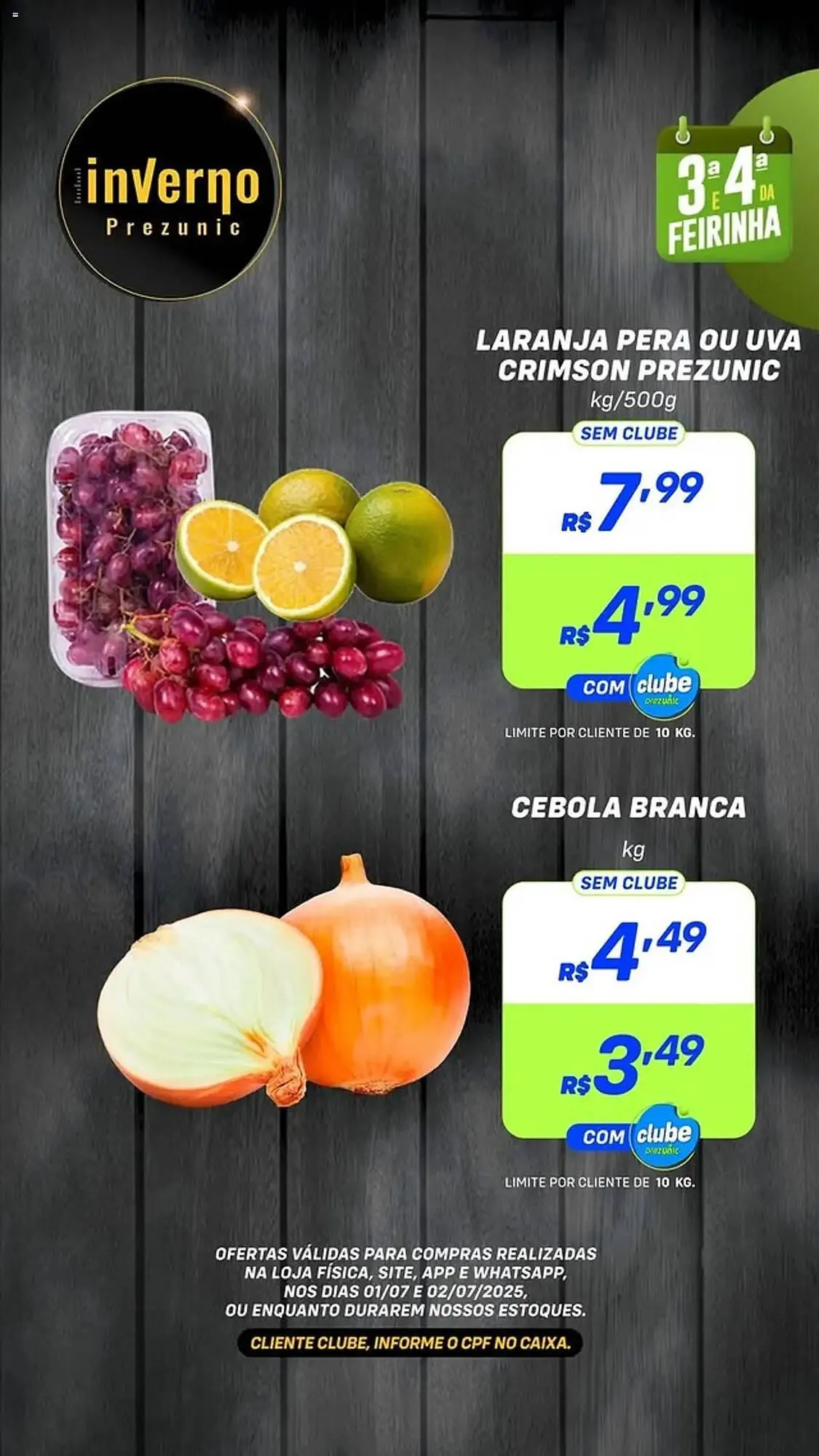 Encarte de Catálogo Prezunic 1 de julho até 2 de julho 2025 - Pagina 2