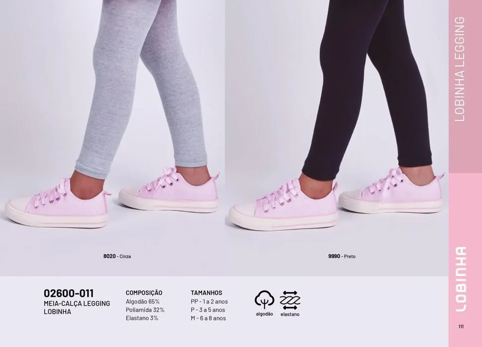 Encarte de Catálogo Meias Kids Verão 2023/24 28 de julho até 31 de dezembro 2024 - Pagina 111