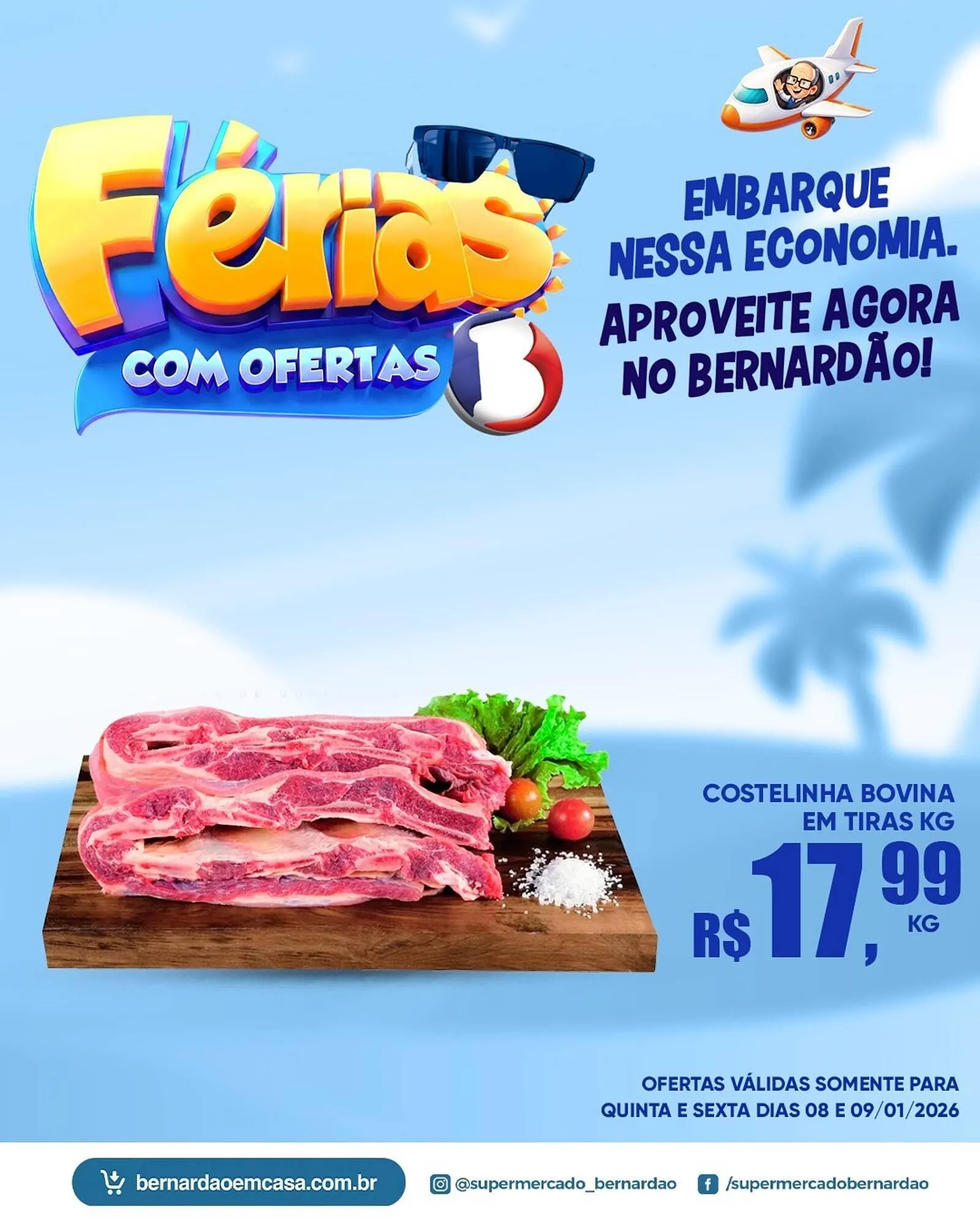 Encarte de Catálogo Supermercado Bernardão 8 de janeiro até 9 de janeiro 2026 - Pagina 3