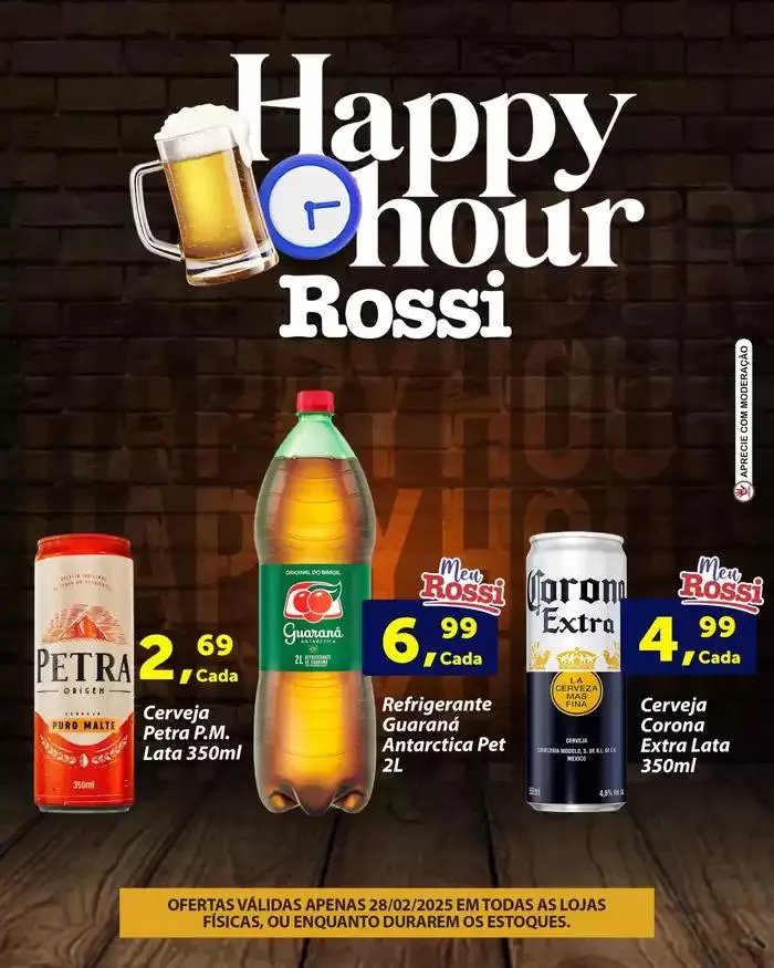 Encarte de Encarte Rossi Supermercados 26 de fevereiro até 4 de março 2025 - Pagina 2