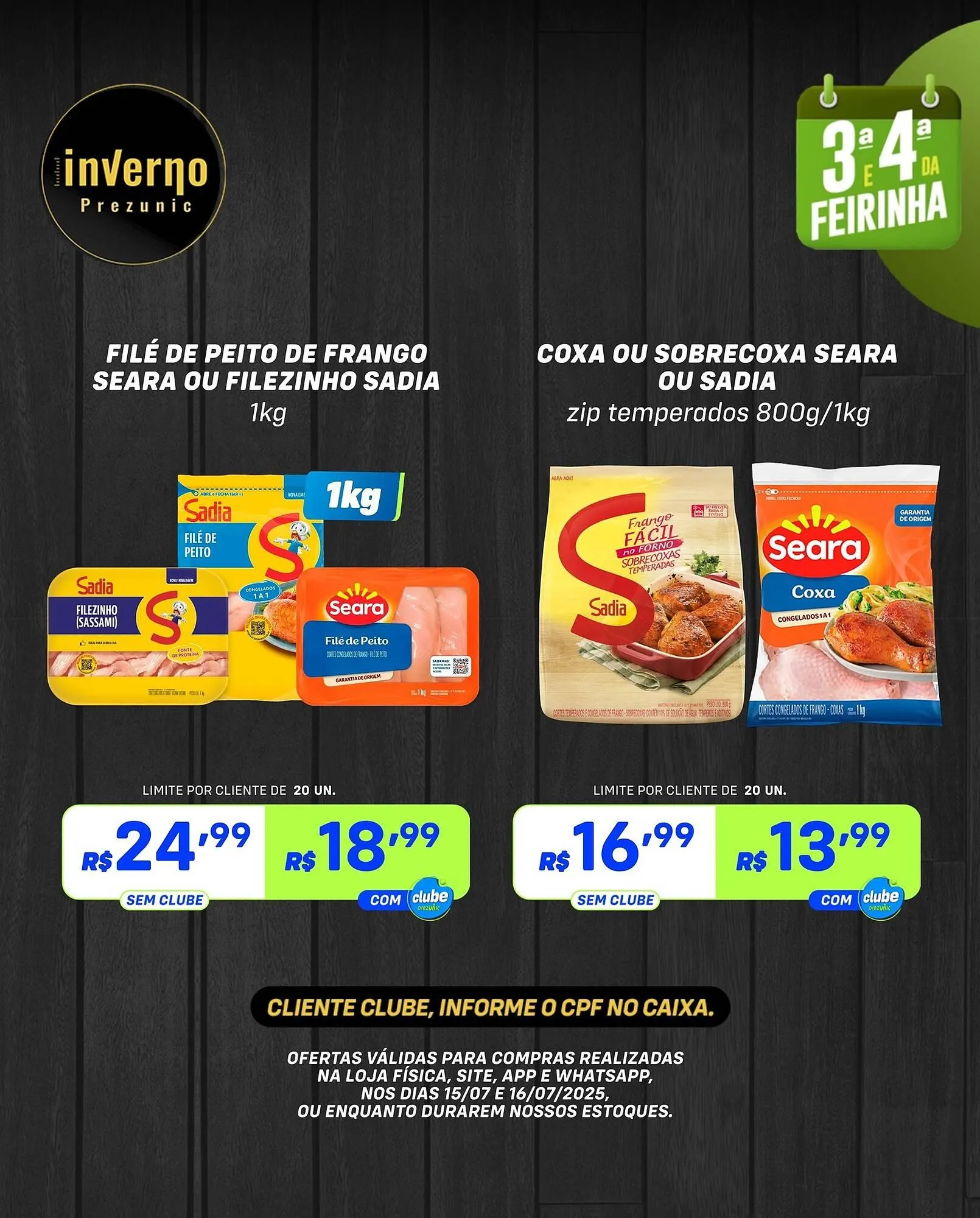 Encarte de Catálogo Prezunic 15 de julho até 16 de julho 2025 - Pagina 4