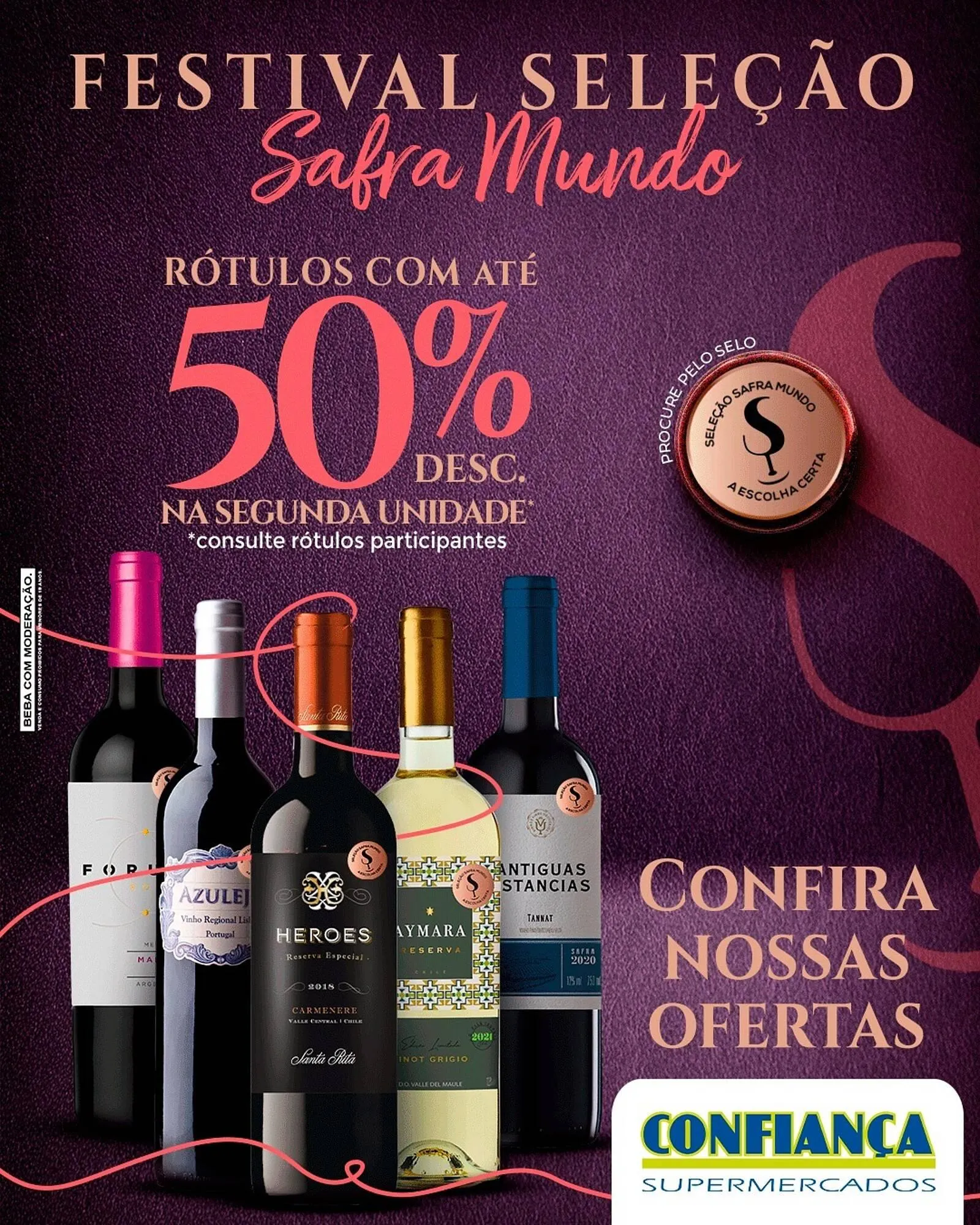 Encarte de Catálogo Confiança Supermercados 4 de junho até 8 de junho 2025 - Pagina 1