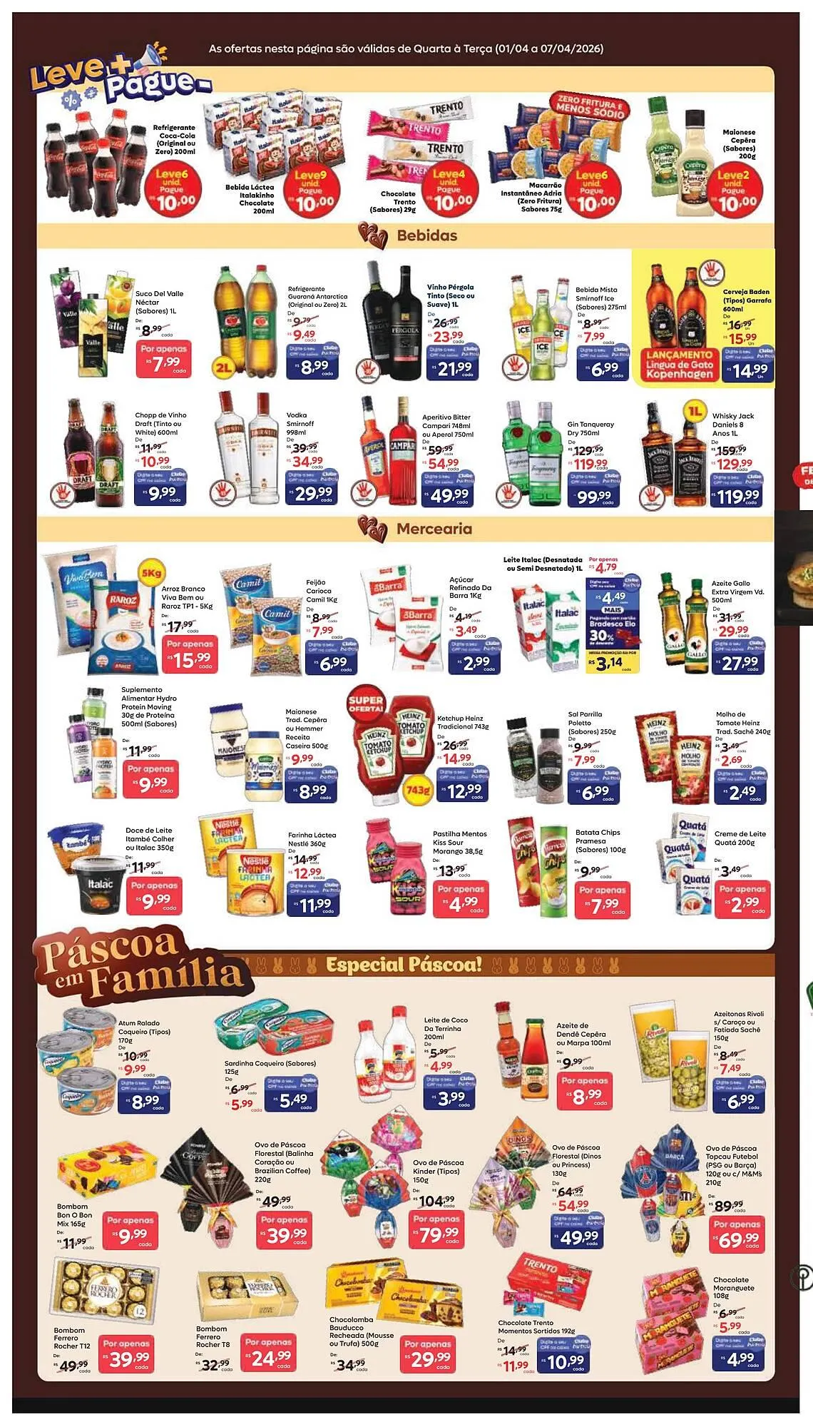 Encarte de Tabloide Barbosa Supermercados 1 de abril até 7 de abril 2026 - Pagina 3