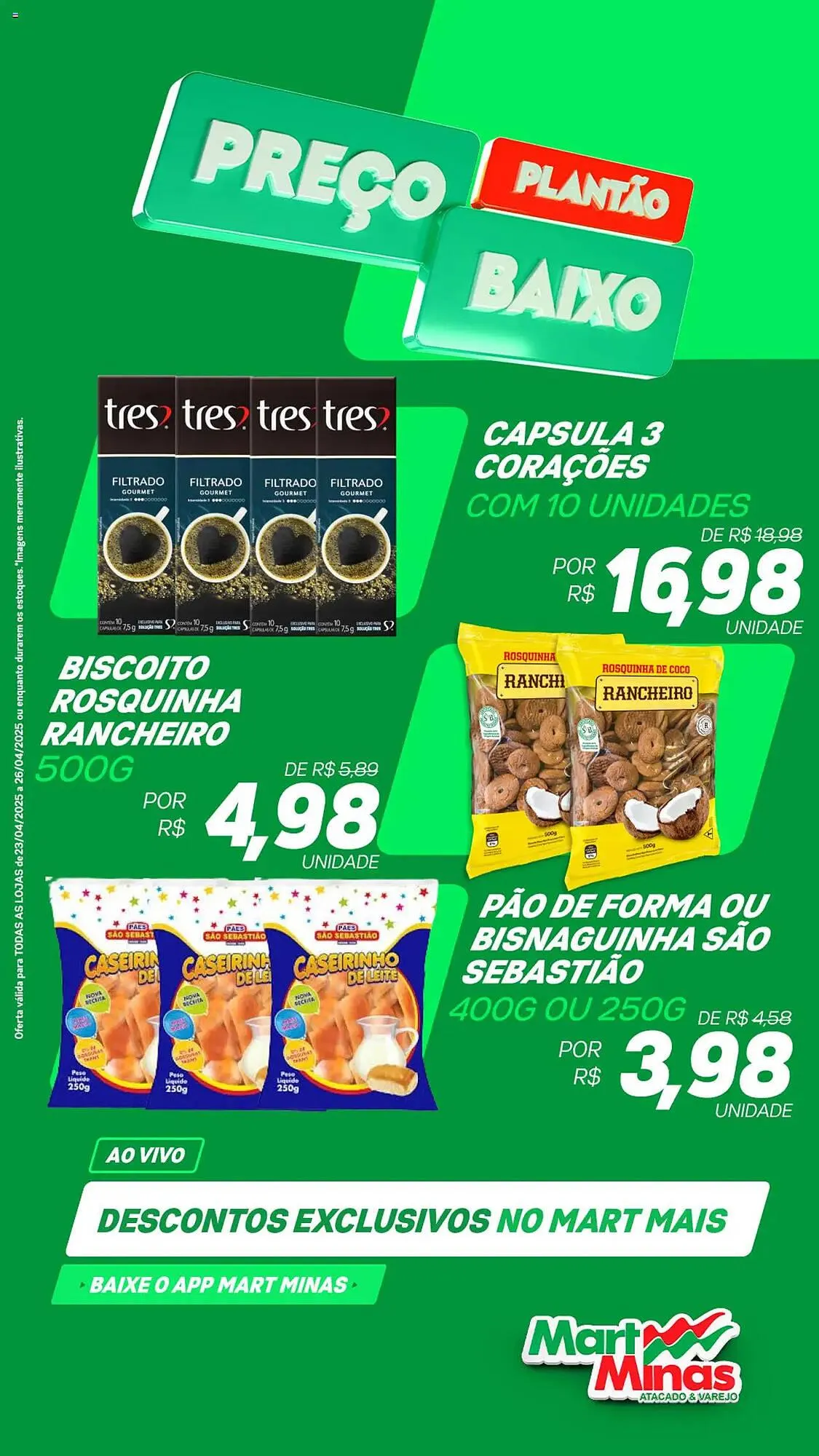 Encarte de Catálogo Mart Minas 23 de abril até 26 de abril 2025 - Pagina 3