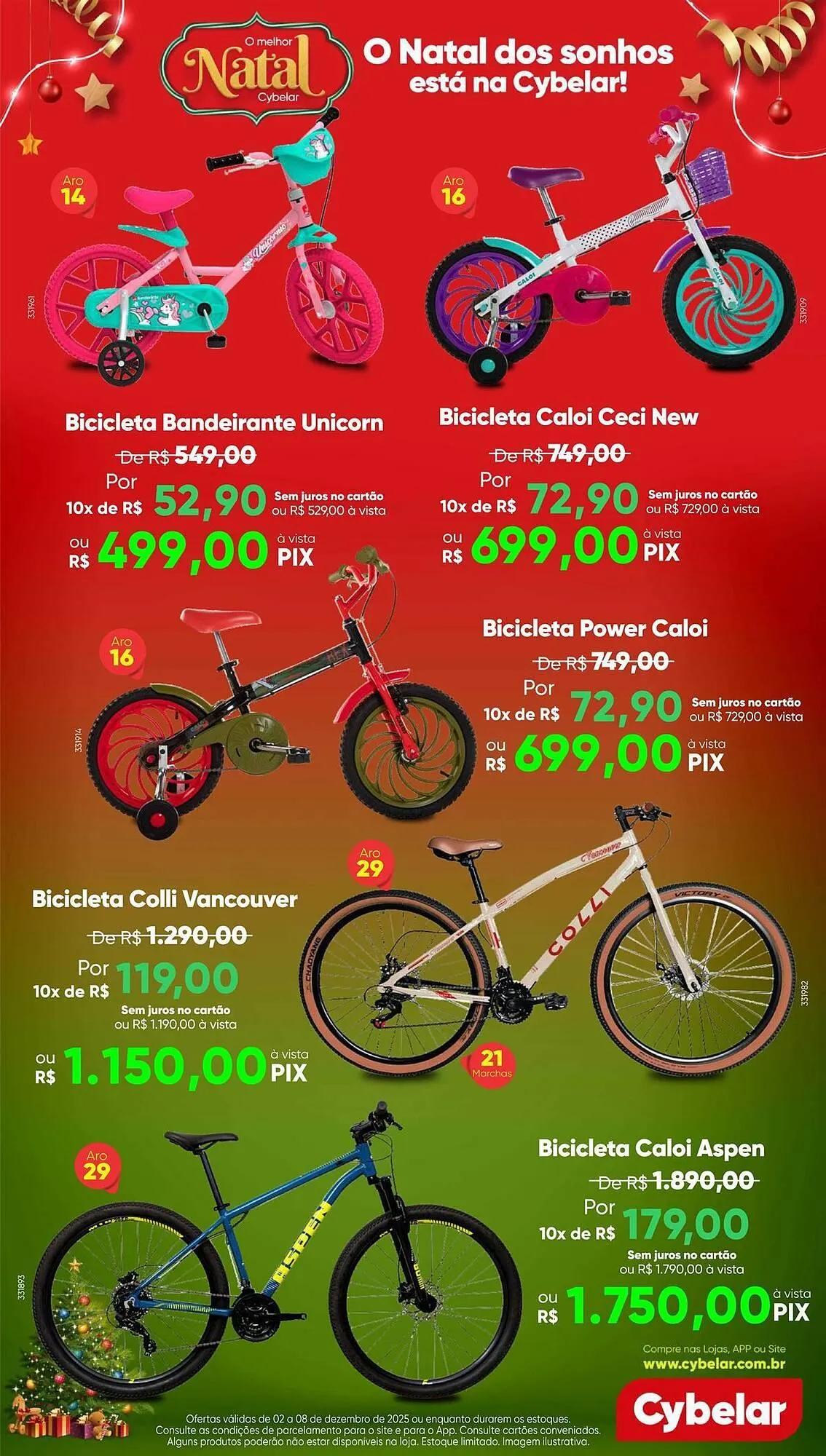 Encarte de Catálogo Cybelar 3 de dezembro até 8 de dezembro 2025 - Pagina 6