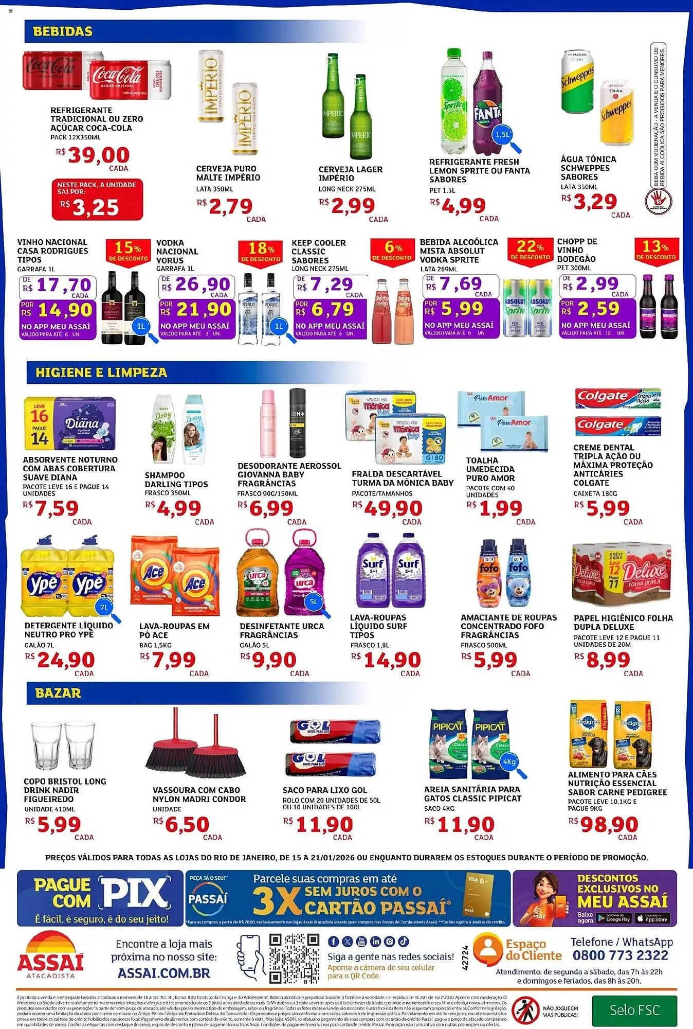 Encarte de Encarte Assaí Atacadista 15 de janeiro até 21 de janeiro 2026 - Pagina 2