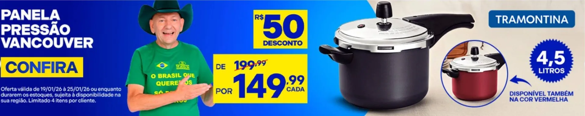 Encarte de Catálogo Lojas Havan 19 de janeiro até 25 de janeiro 2026 - Pagina 1