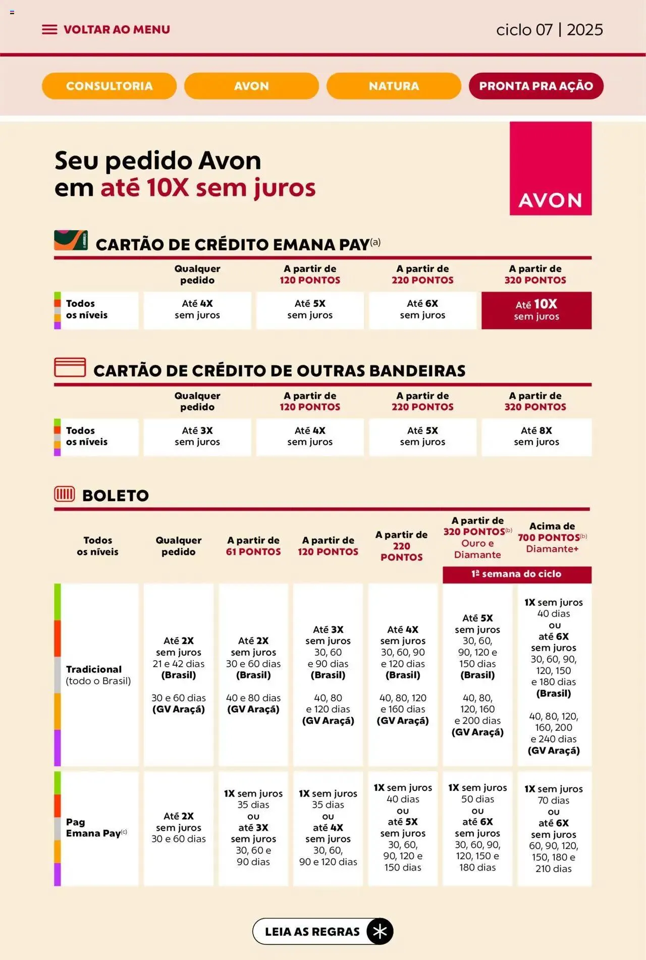 Encarte de Avon - Campanha 07: Minha Consultoria 3 de abril até 1 de maio 2025 - Pagina 89