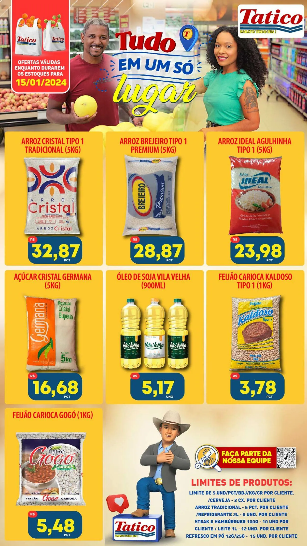 Encarte de Tatico - GOIÂNIA 15 de janeiro até 16 de janeiro 2024 - Pagina 1