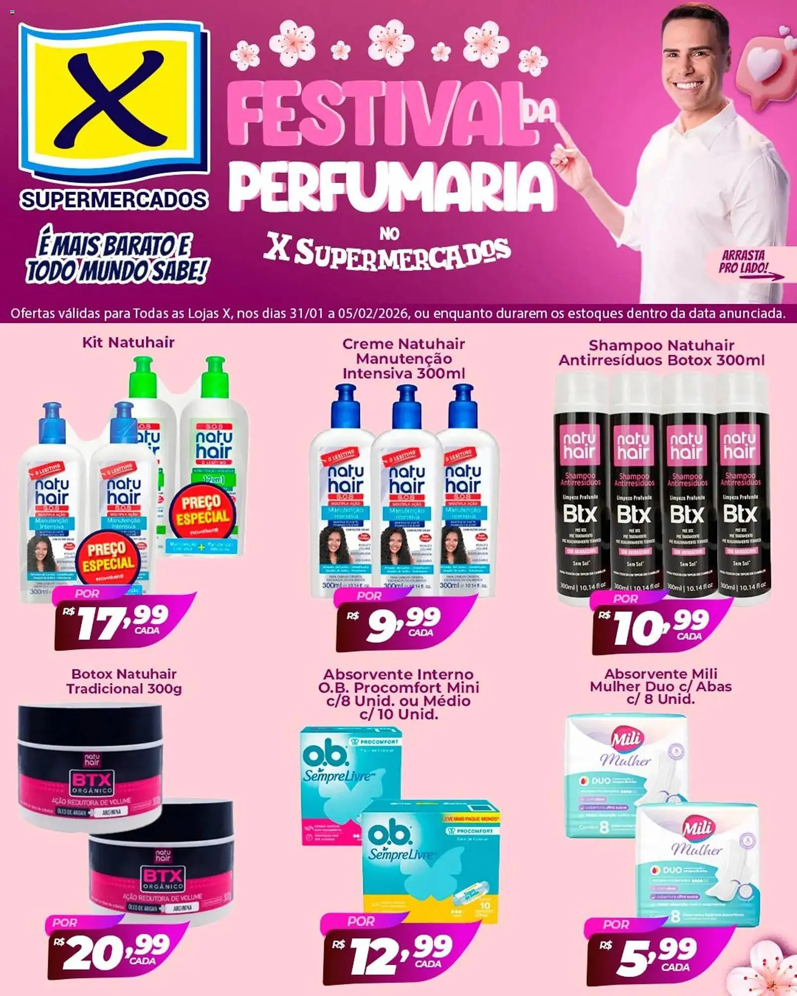 Folheto X Supermercados - 1