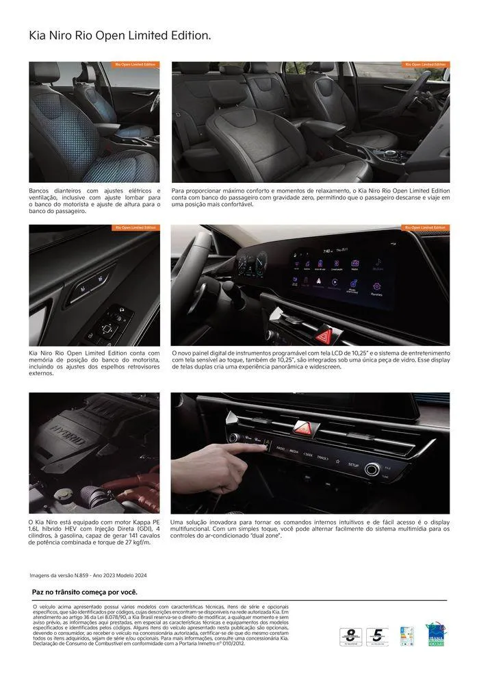 Encarte de KIA Niro Rio Open Limited Edition 15 de abril até 13 de abril 2025 - Pagina 2