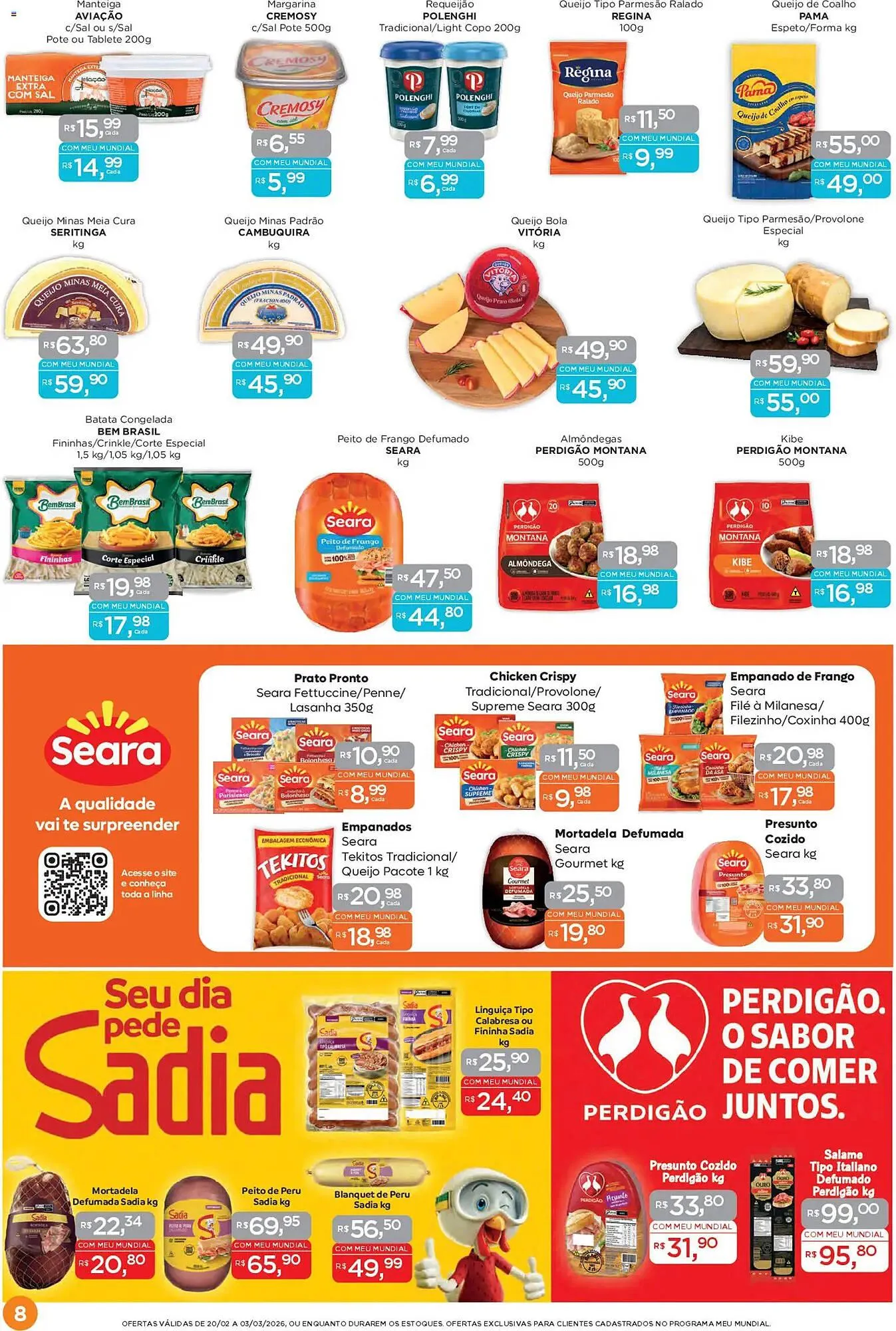 Encarte de Encarte Supermercados Mundial 20 de fevereiro até 3 de março 2026 - Pagina 8