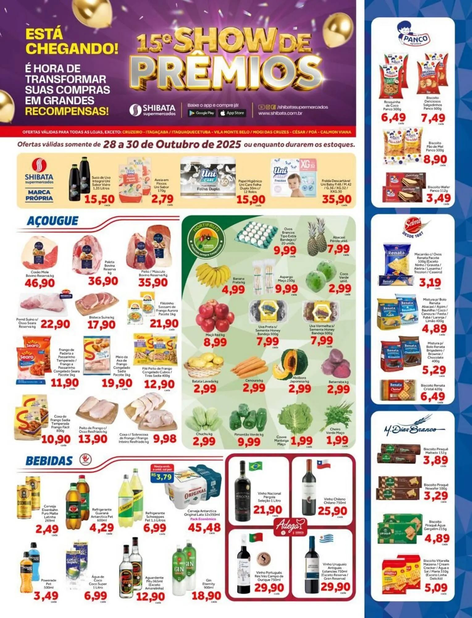 Folheto Shibata Supermercados - 1