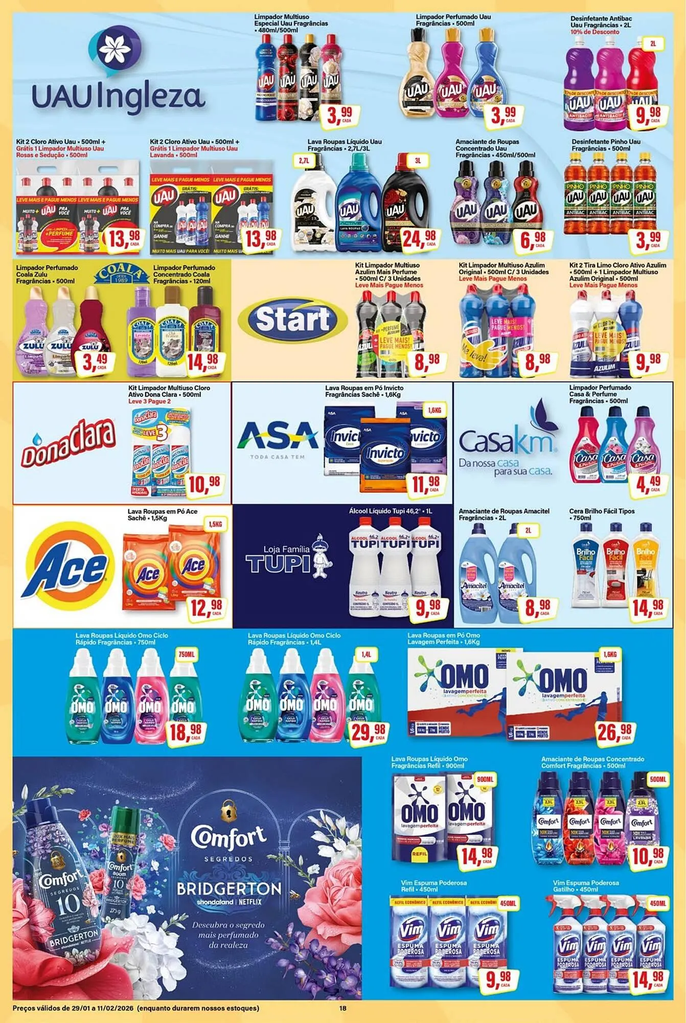 Encarte de Encarte Rede Supermarket 10 de fevereiro até 11 de fevereiro 2026 - Pagina 18