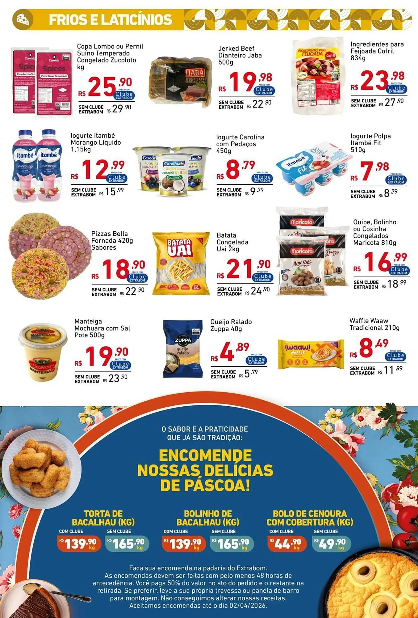 Encarte de Catálogo Extrabom Supermercados 26 de março até 8 de abril 2026 - Pagina 8