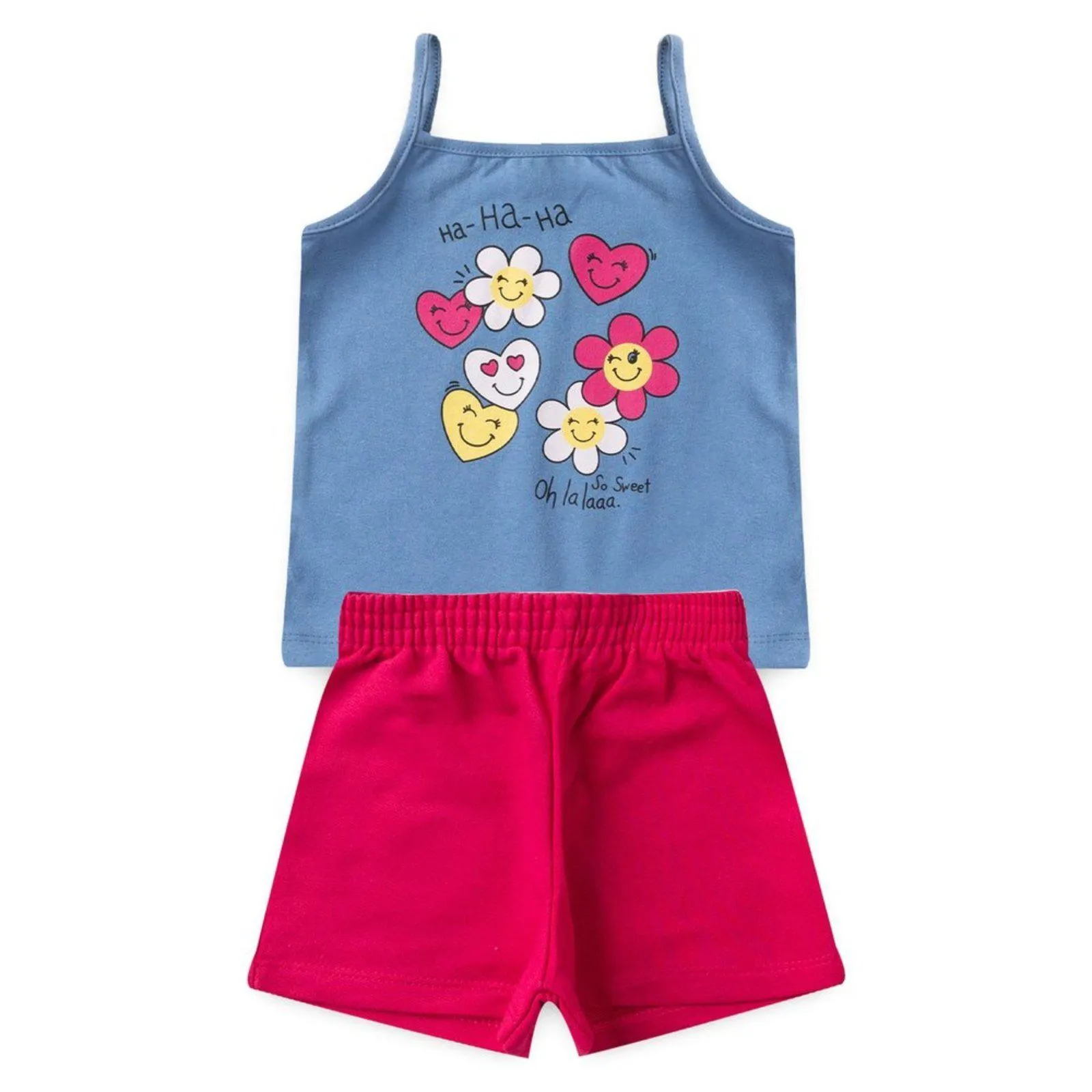 Conjunto Infantil Menina Flowers Girls Iaia