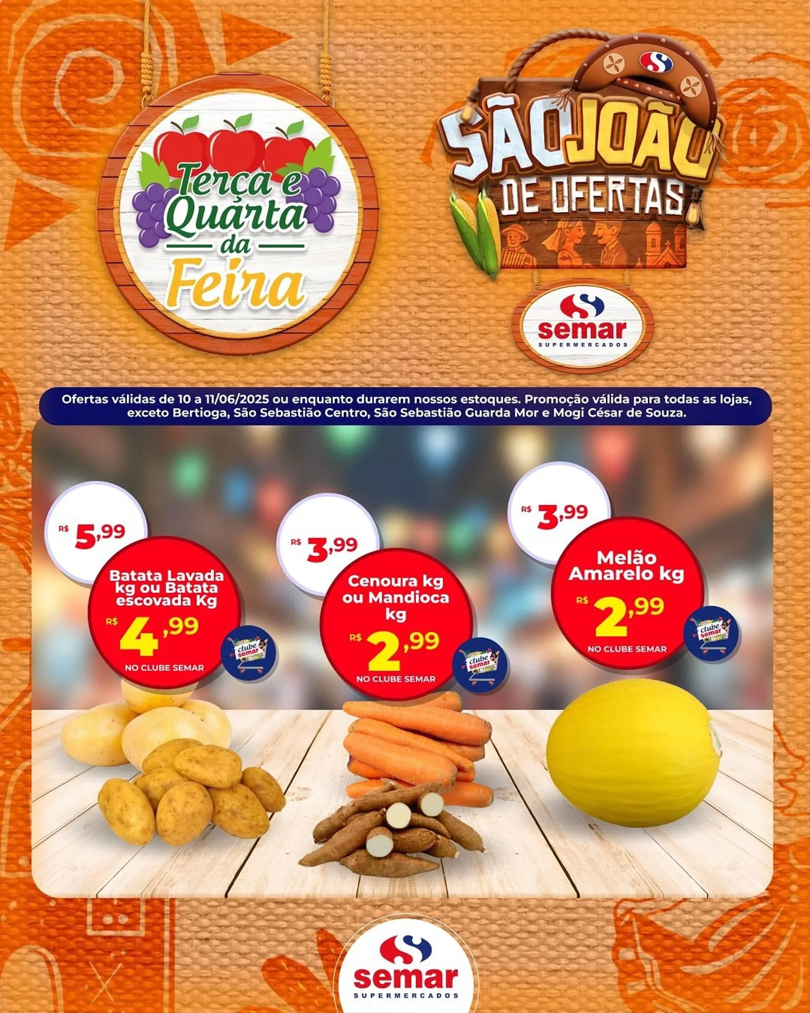 Encarte de Catálogo Semar Supermercado 9 de junho até 11 de junho 2025 - Pagina 5