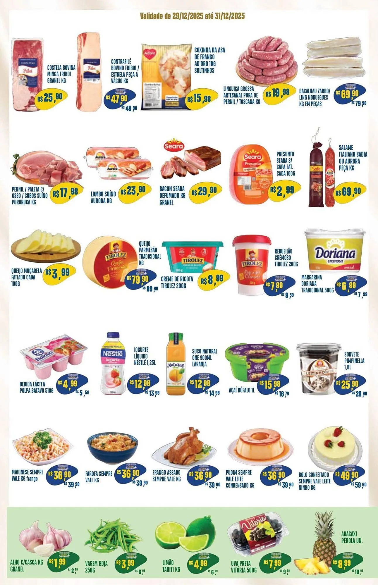 Encarte de Catálogo Sempre Vale Supermercados 29 de dezembro até 31 de dezembro 2025 - Pagina 2
