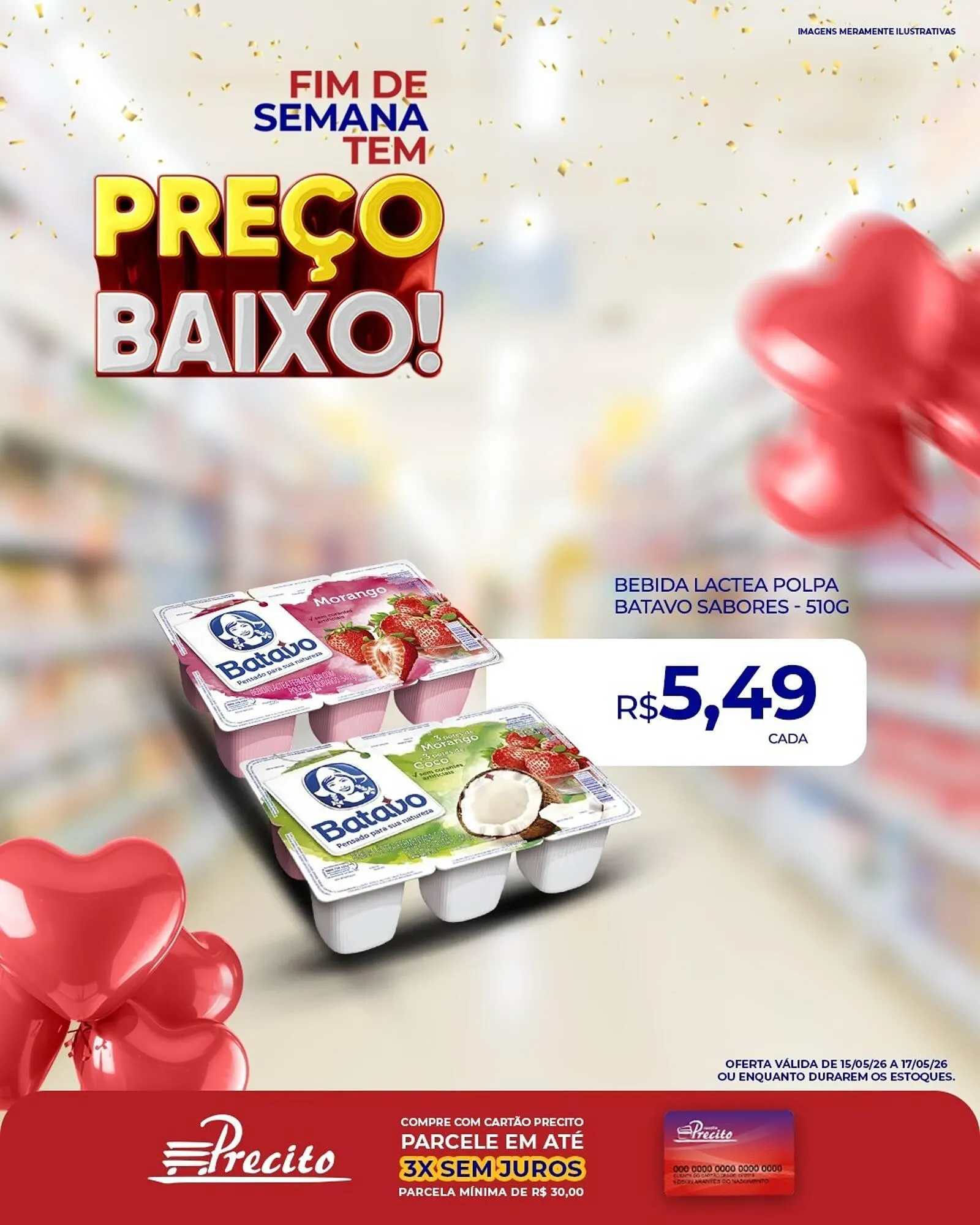 Encarte de Catálogo Supermercado Precito 15 de maio até 17 de maio 2026 - Pagina 48