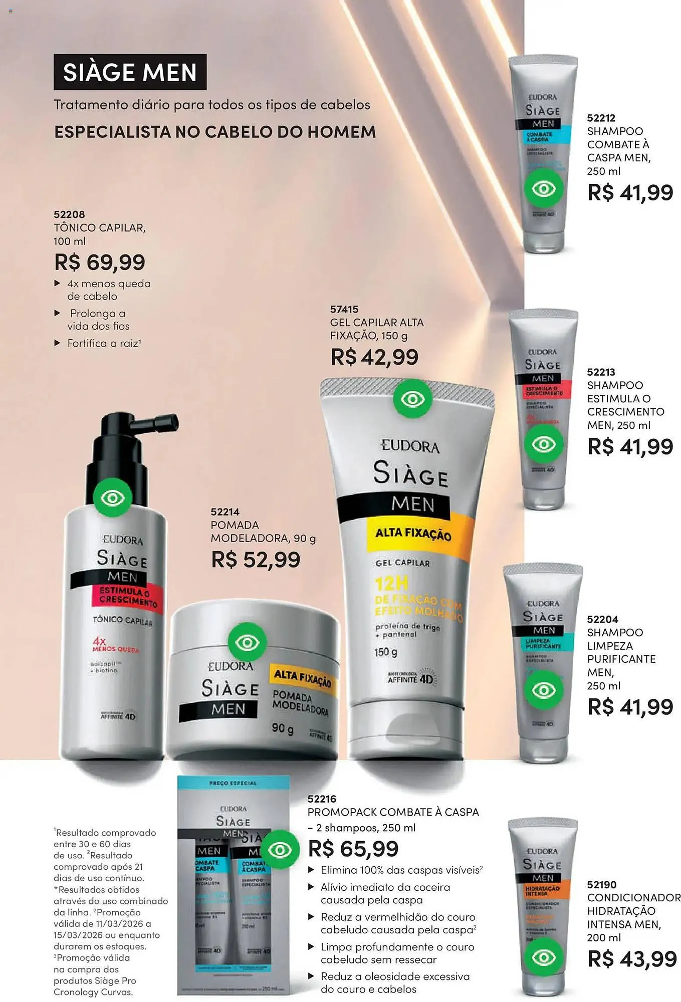 Encarte de Catálogo Eudora 11 de março até 10 de abril 2026 - Pagina 66