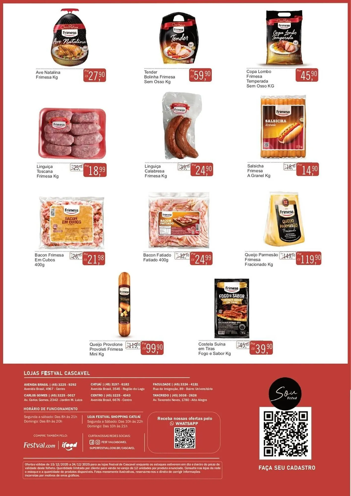 Encarte de Encarte Festval 16 de dezembro até 24 de dezembro 2025 - Pagina 2