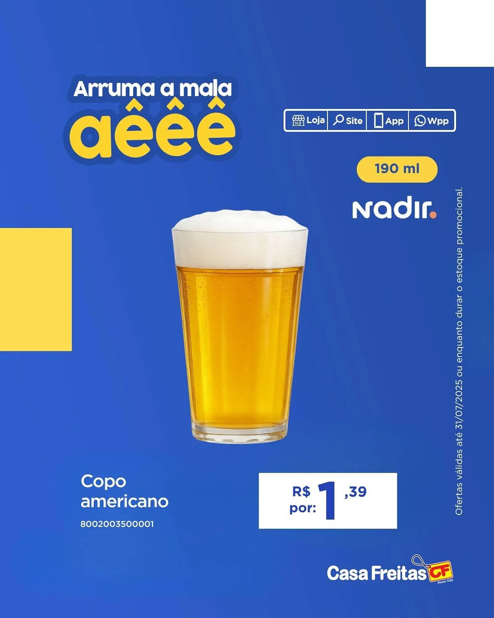 Encarte de Catálogo Casa Freitas 3 de julho até 31 de julho 2025 - Pagina 5