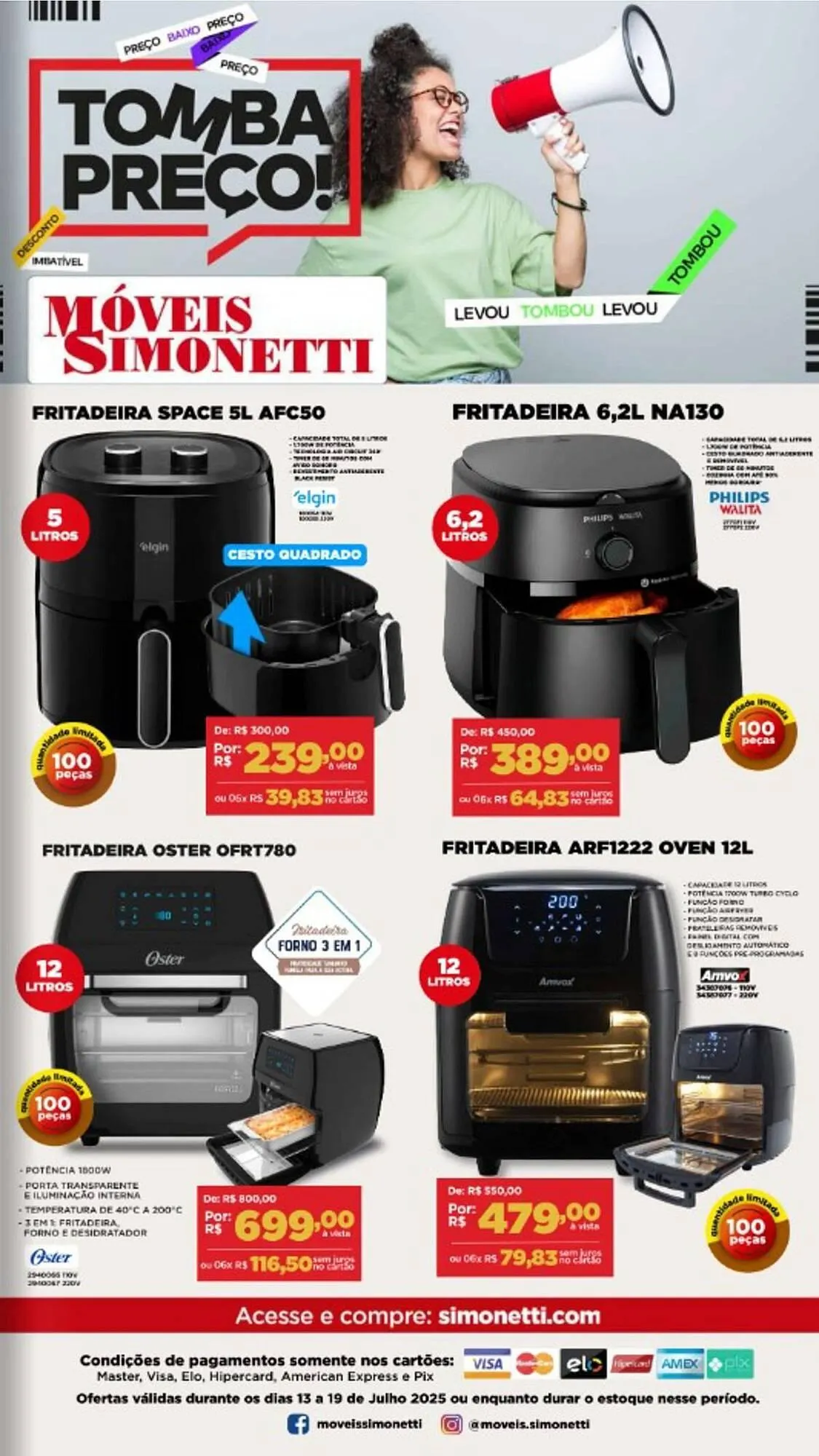 Encarte de Catálogo Móveis Simonetti 14 de julho até 19 de julho 2025 - Pagina 45