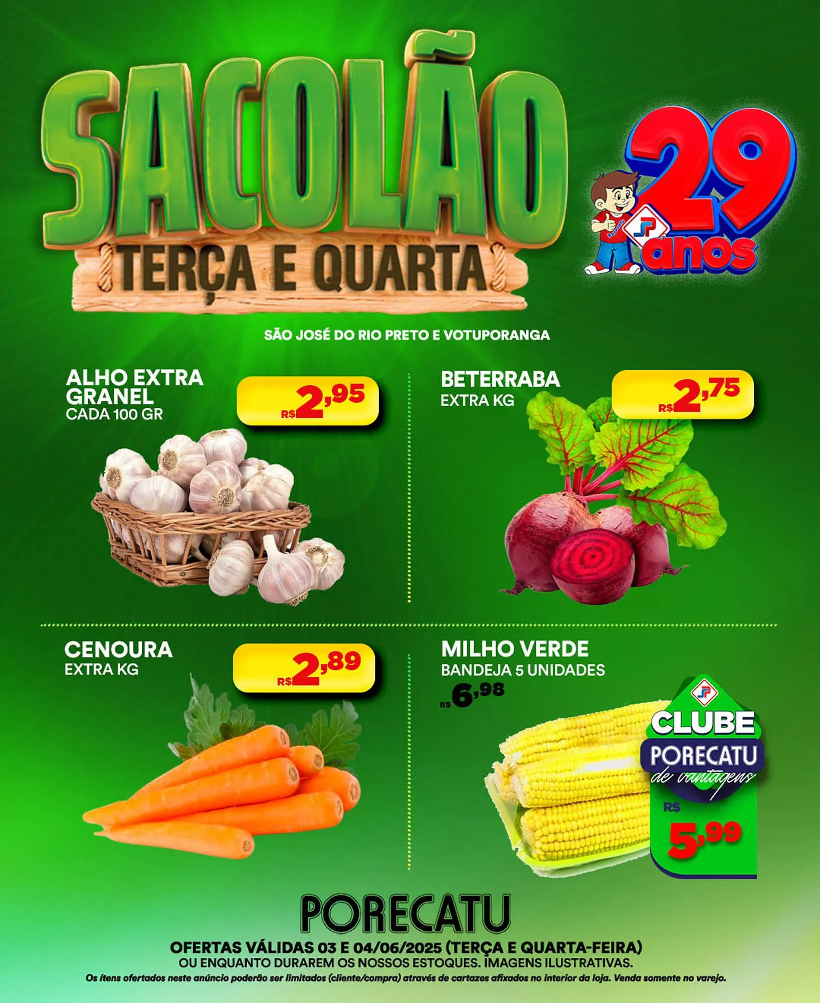 Encarte de Catálogo Supermercado Porecatu 3 de junho até 4 de junho 2025 - Pagina 3