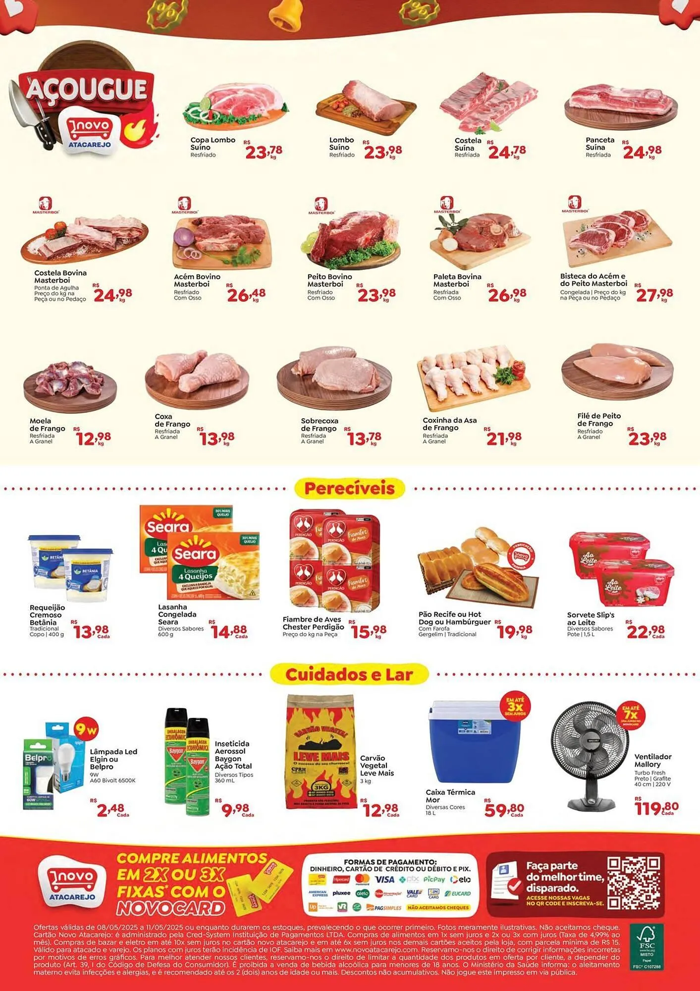 Encarte de Catálogo Novo Atacarejo 8 de maio até 13 de maio 2025 - Pagina 2