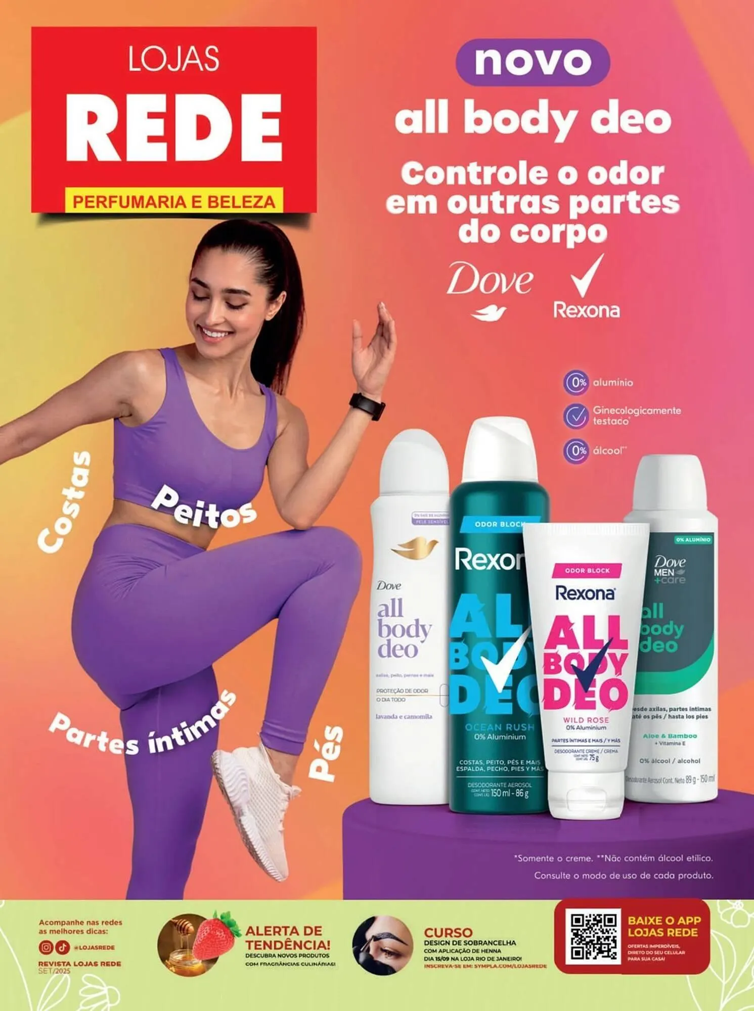 Encarte de Folheto Lojas Rede 5 de setembro até 30 de setembro 2025 - Pagina 1