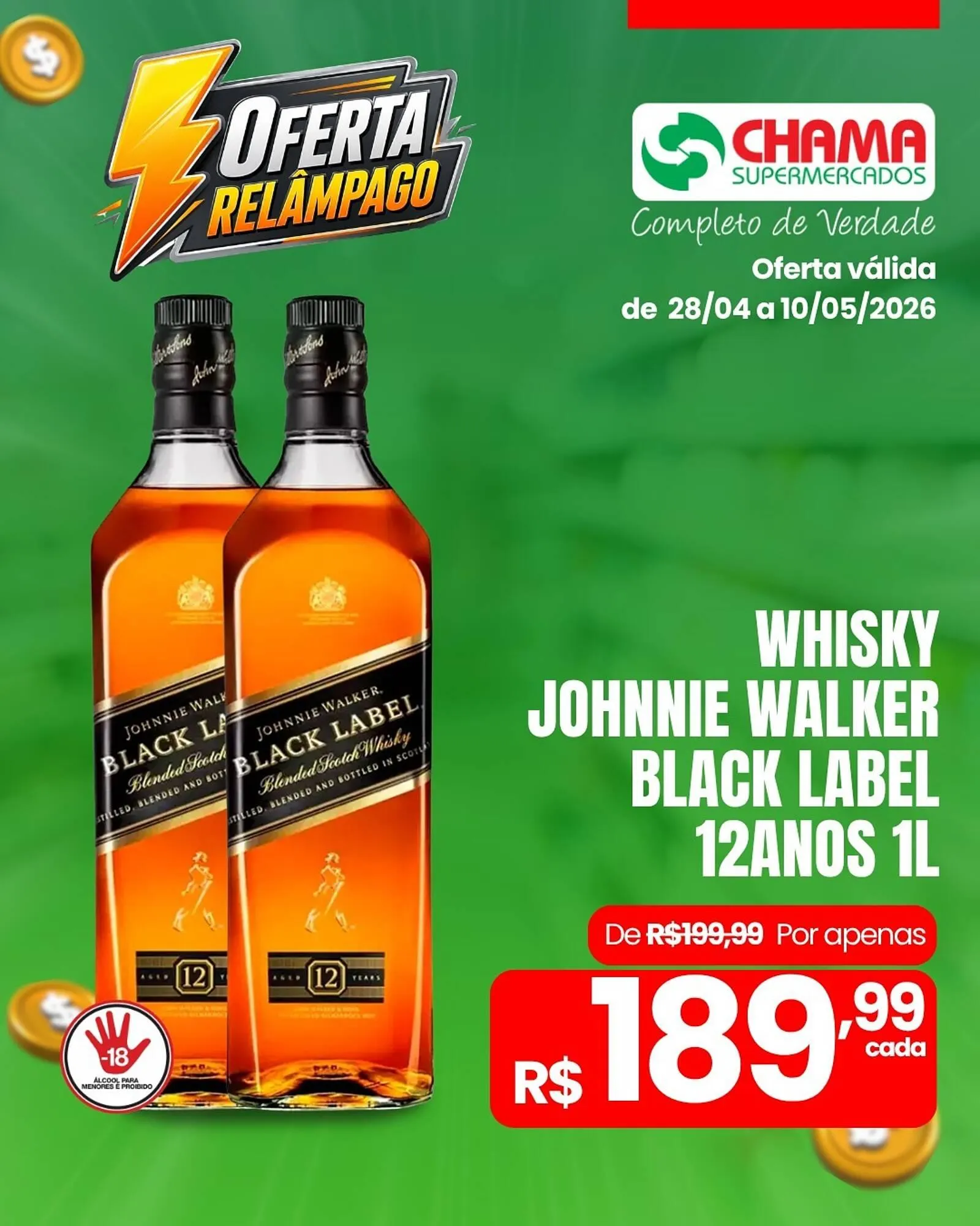Encarte de Catálogo Chama Supermercados 29 de abril até 10 de maio 2026 - Pagina 2