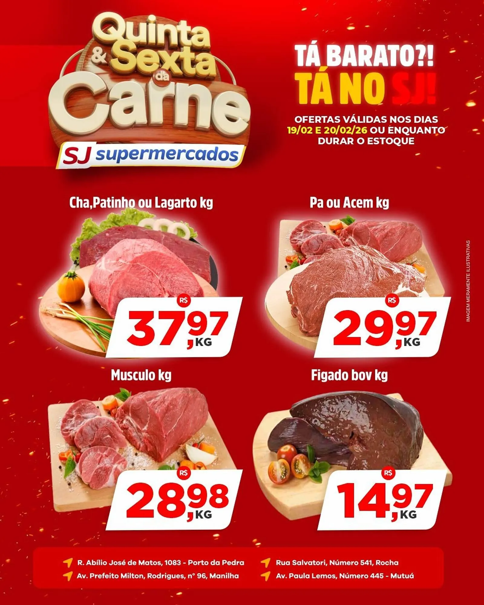 Encarte de Encarte Sj Supermercados 19 de fevereiro até 22 de fevereiro 2026 - Pagina 3