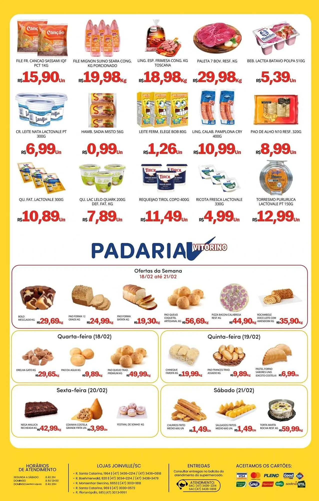 Encarte de Catálogo Supermercado Vitorino 19 de fevereiro até 23 de fevereiro 2026 - Pagina 4