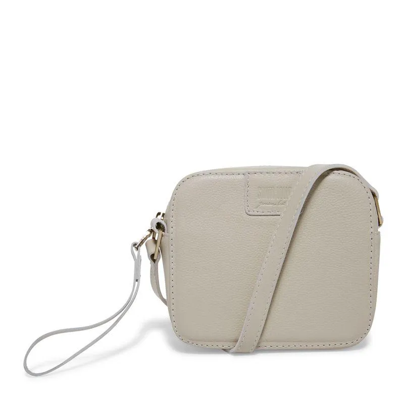Bolsa Couro Floater Off White