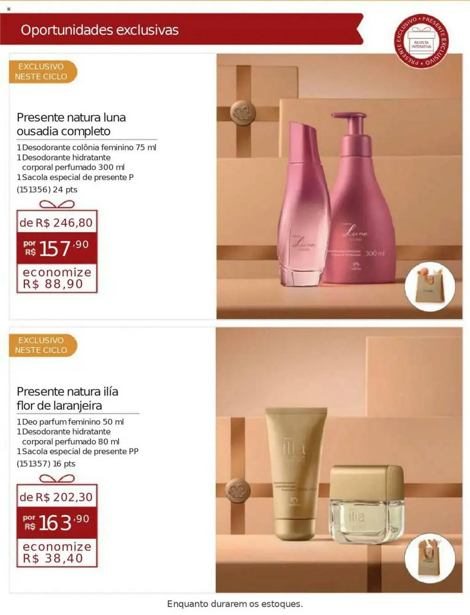 Encarte de Catálogo Natura 1 de abril até 30 de abril 2024 - Pagina 198