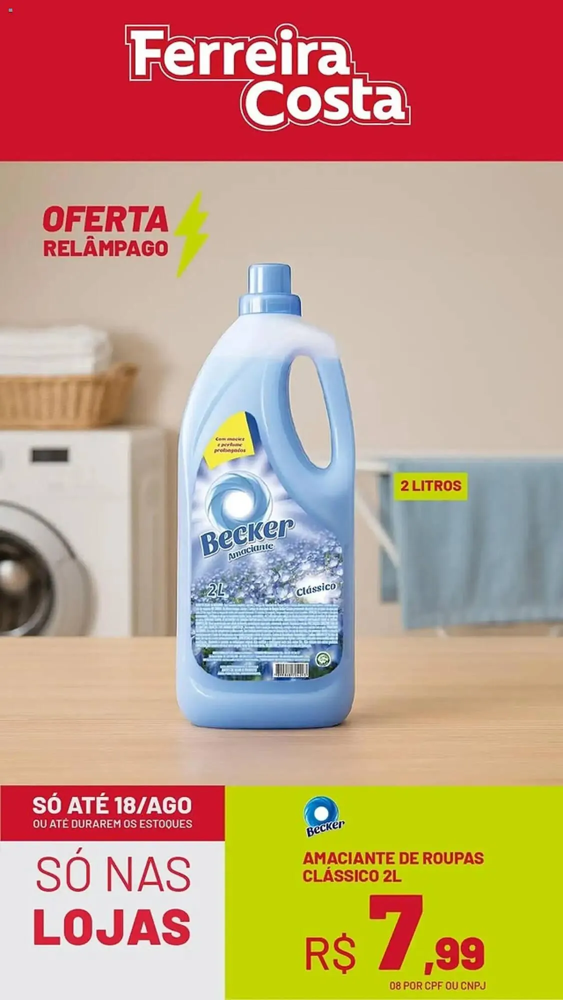 Encarte de Catálogo Ferreira Costa 15 de agosto até 19 de agosto 2025 - Pagina 3