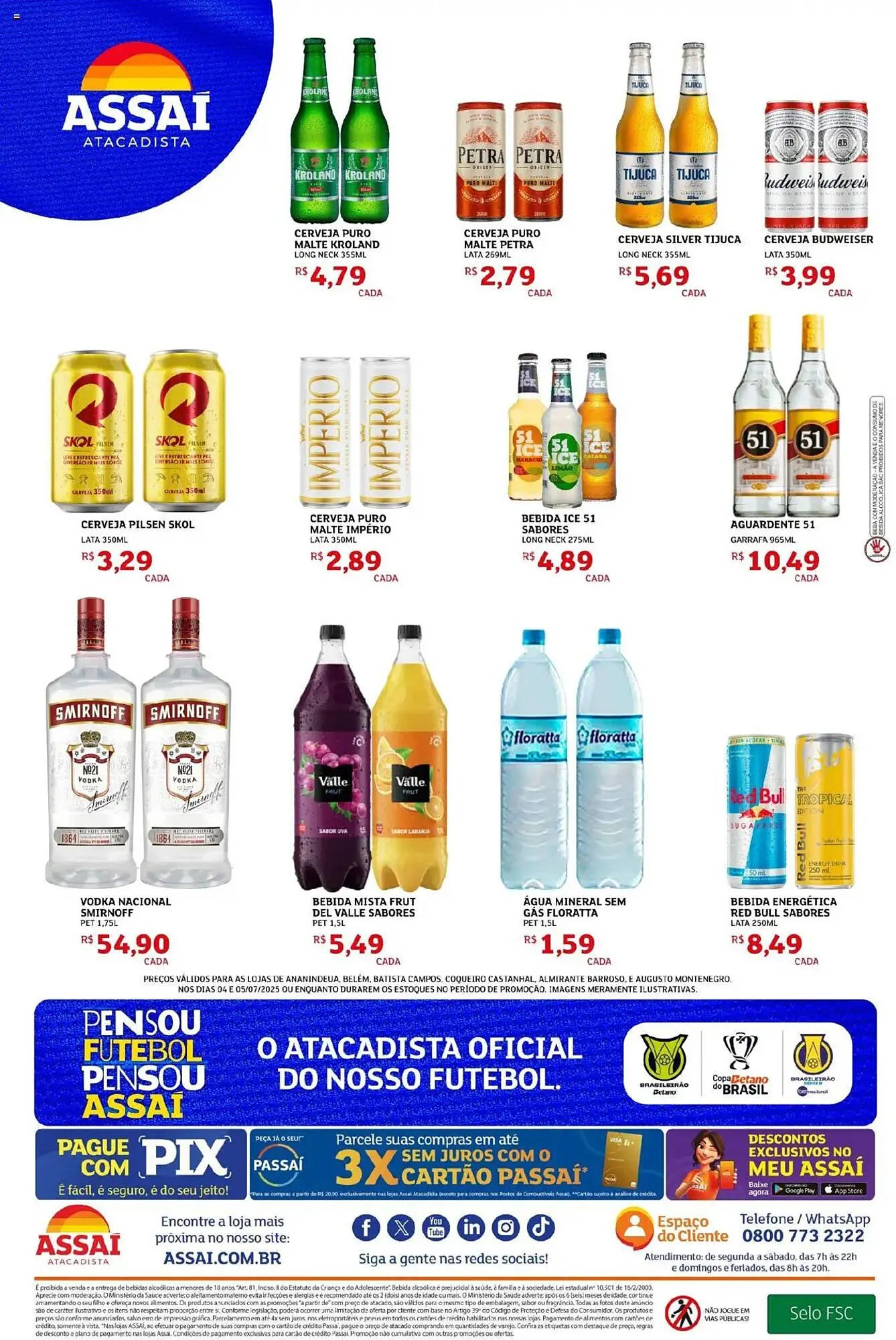 Encarte de Catálogo Assaí Atacadista 4 de julho até 6 de julho 2025 - Pagina 2
