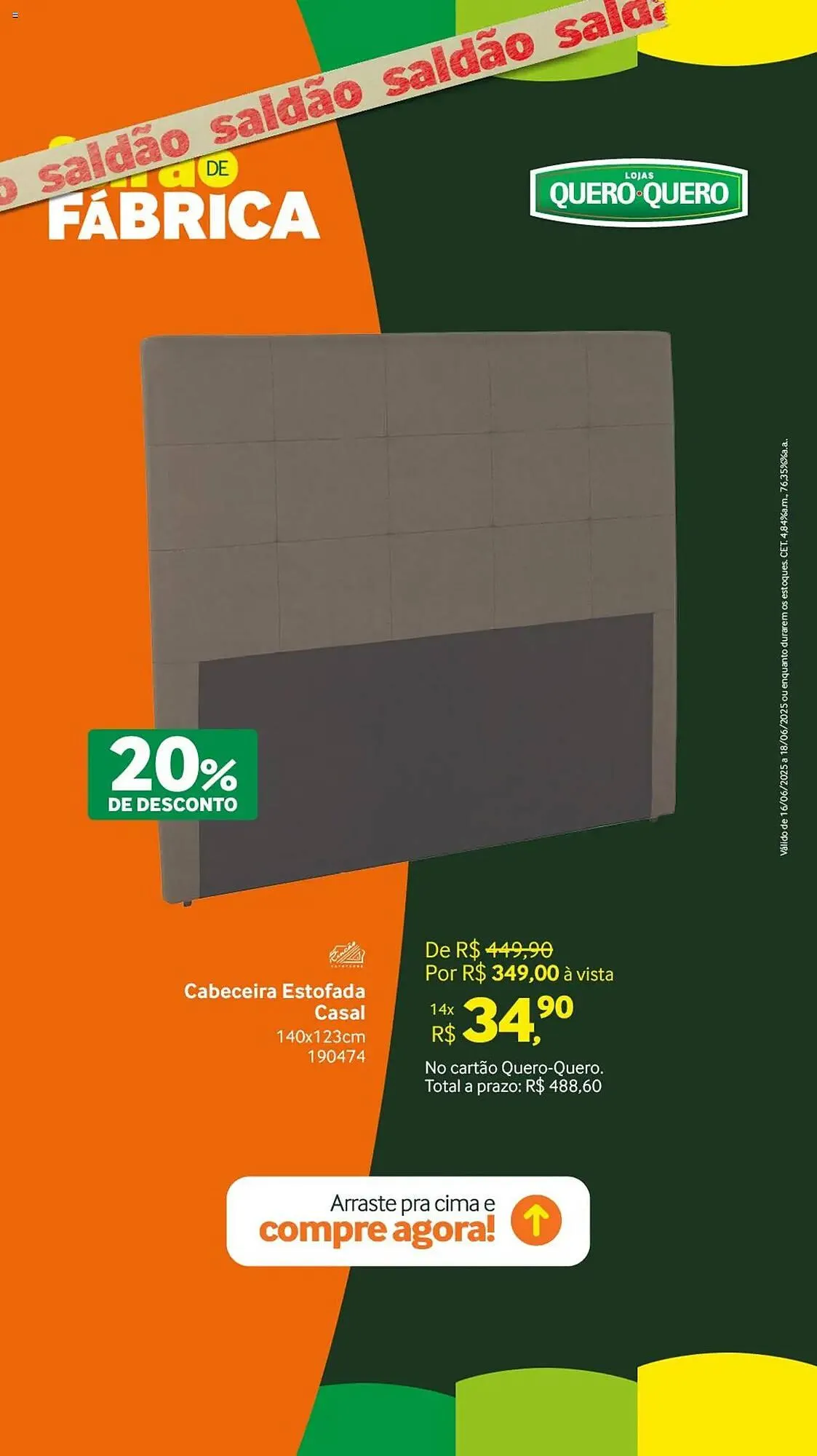 Encarte de Catálogo Quero Quero 16 de junho até 19 de junho 2025 - Pagina 4