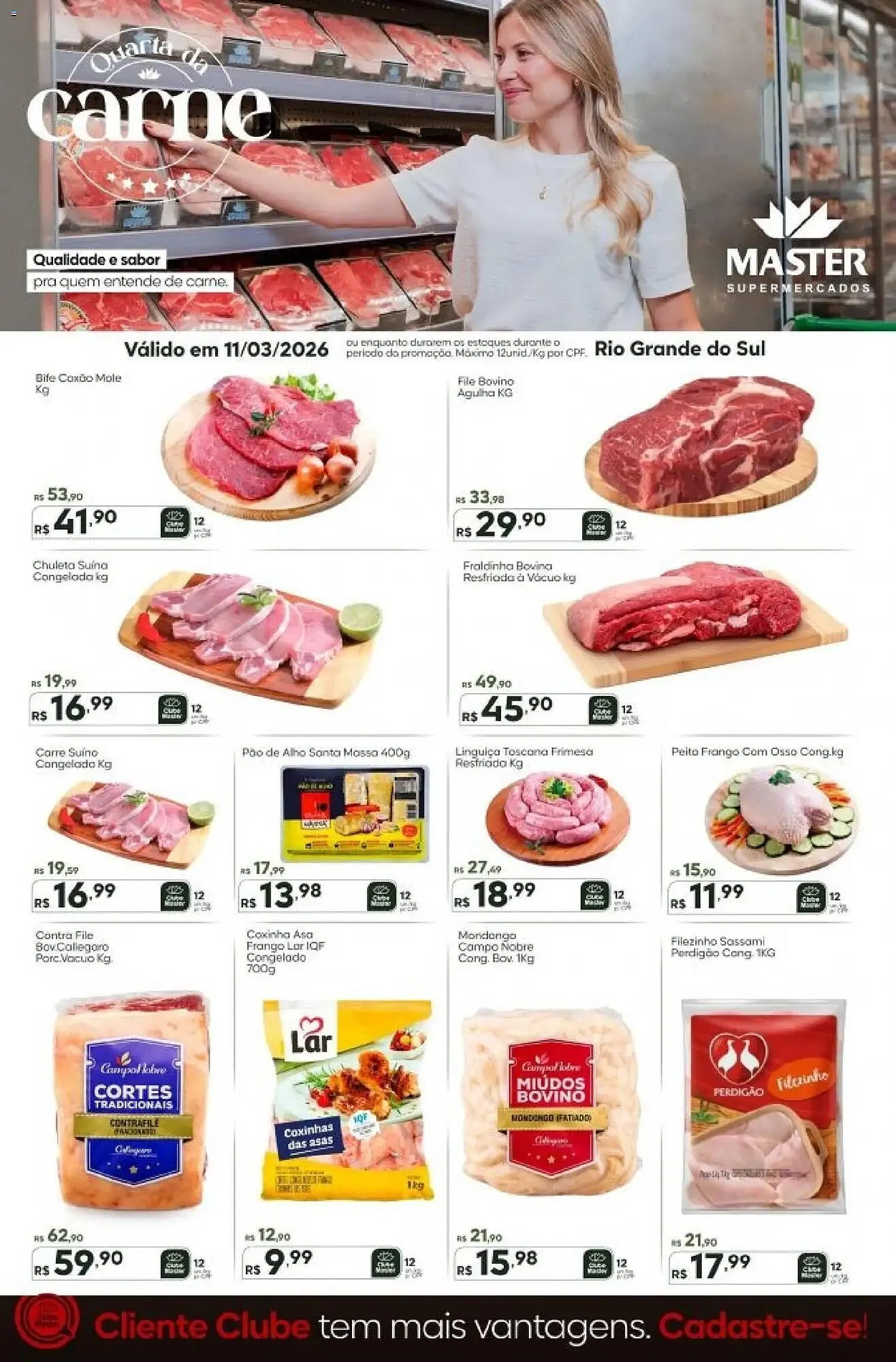 Folheto Master Supermercados - 1