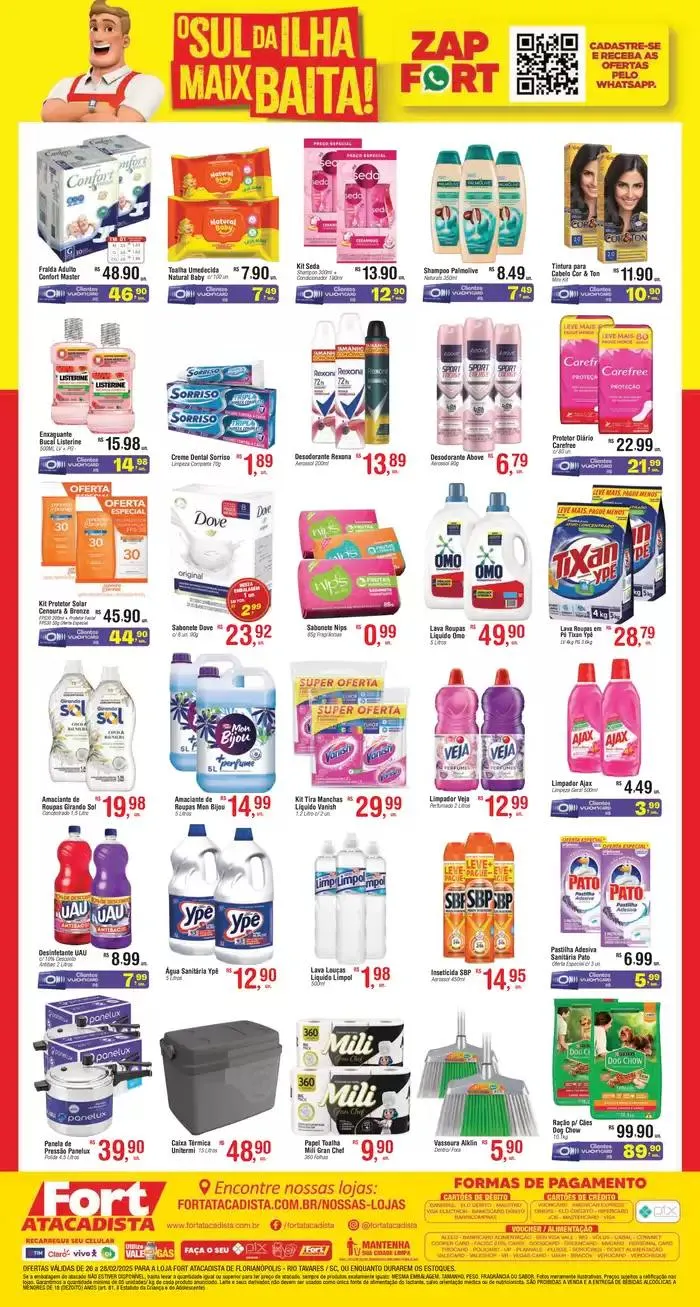 Encarte de INAUGURACAO TABLOIDE 26 a 28 02 25 Rio Tavares 26 de fevereiro até 28 de fevereiro 2025 - Pagina 4