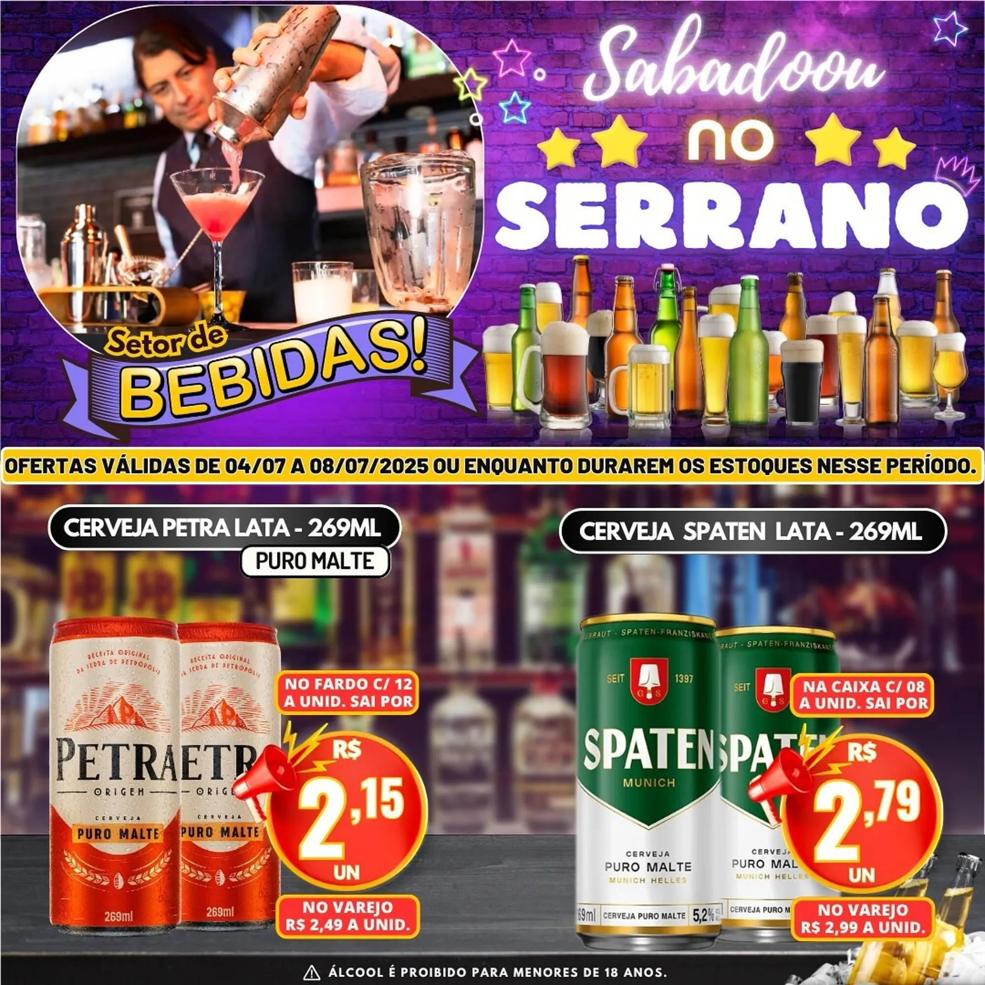 Encarte de Catálogo Serrano Supermercado 4 de julho até 8 de julho 2025 - Pagina 2