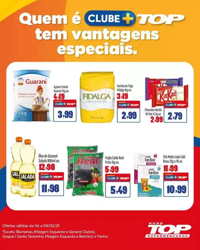 Encarte de Encarte Rede Top 4 de fevereiro até 9 de fevereiro 2025 - Pagina 8