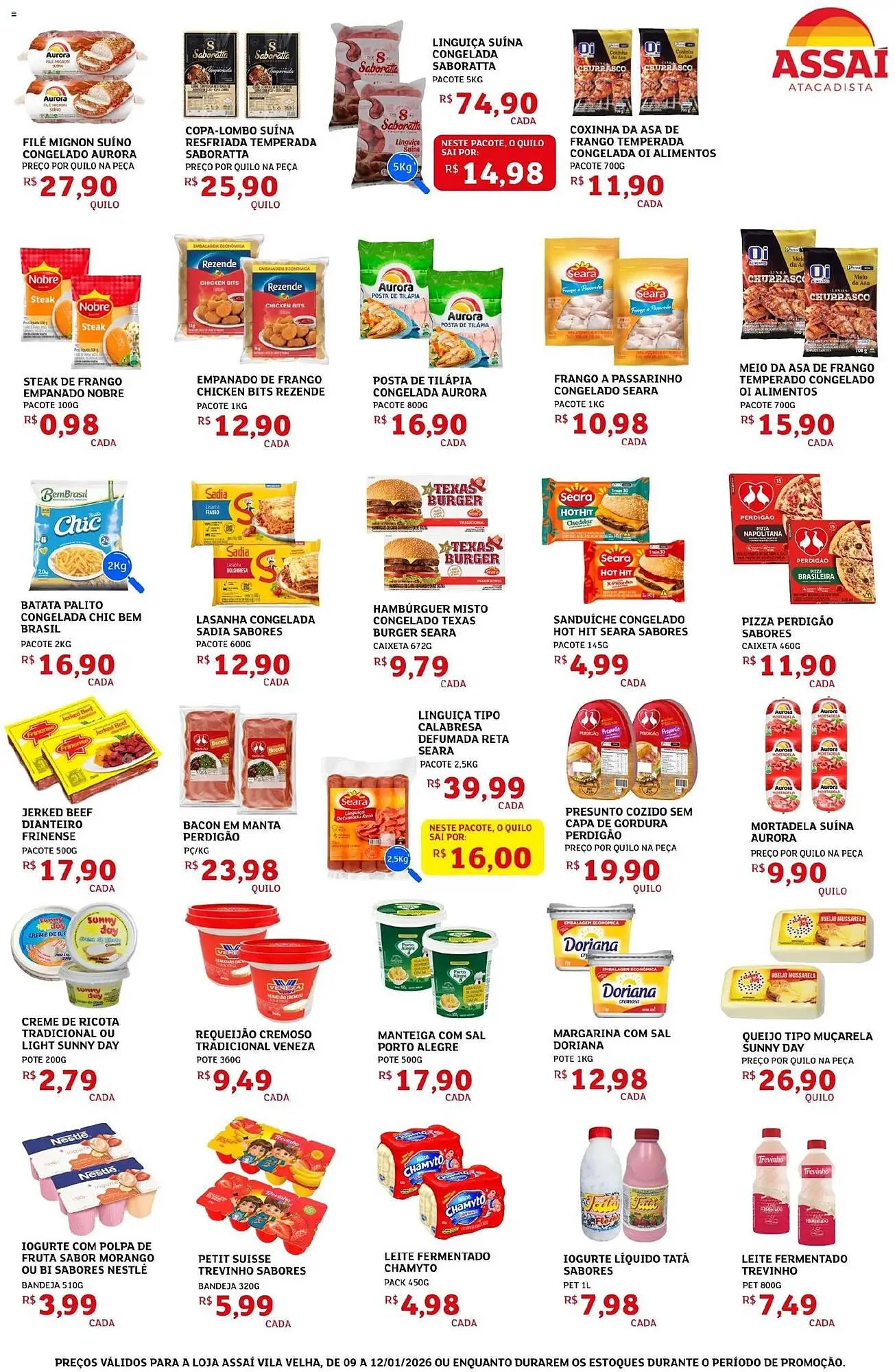 Encarte de Encarte Assaí Atacadista 9 de janeiro até 12 de janeiro 2026 - Pagina 3