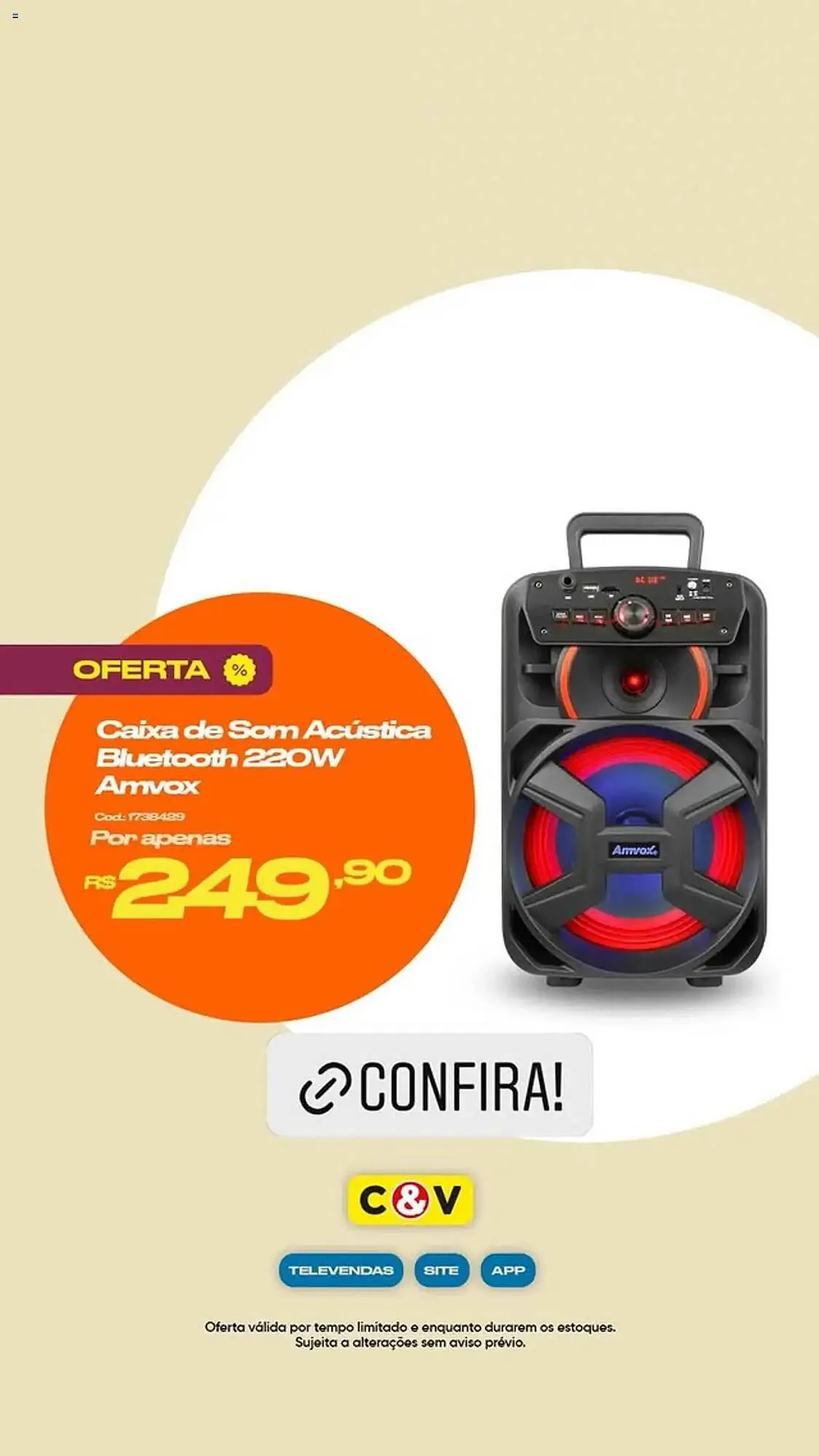 Encarte de Catálogo Casa e Vídeo 17 de junho até 23 de junho 2025 - Pagina 6